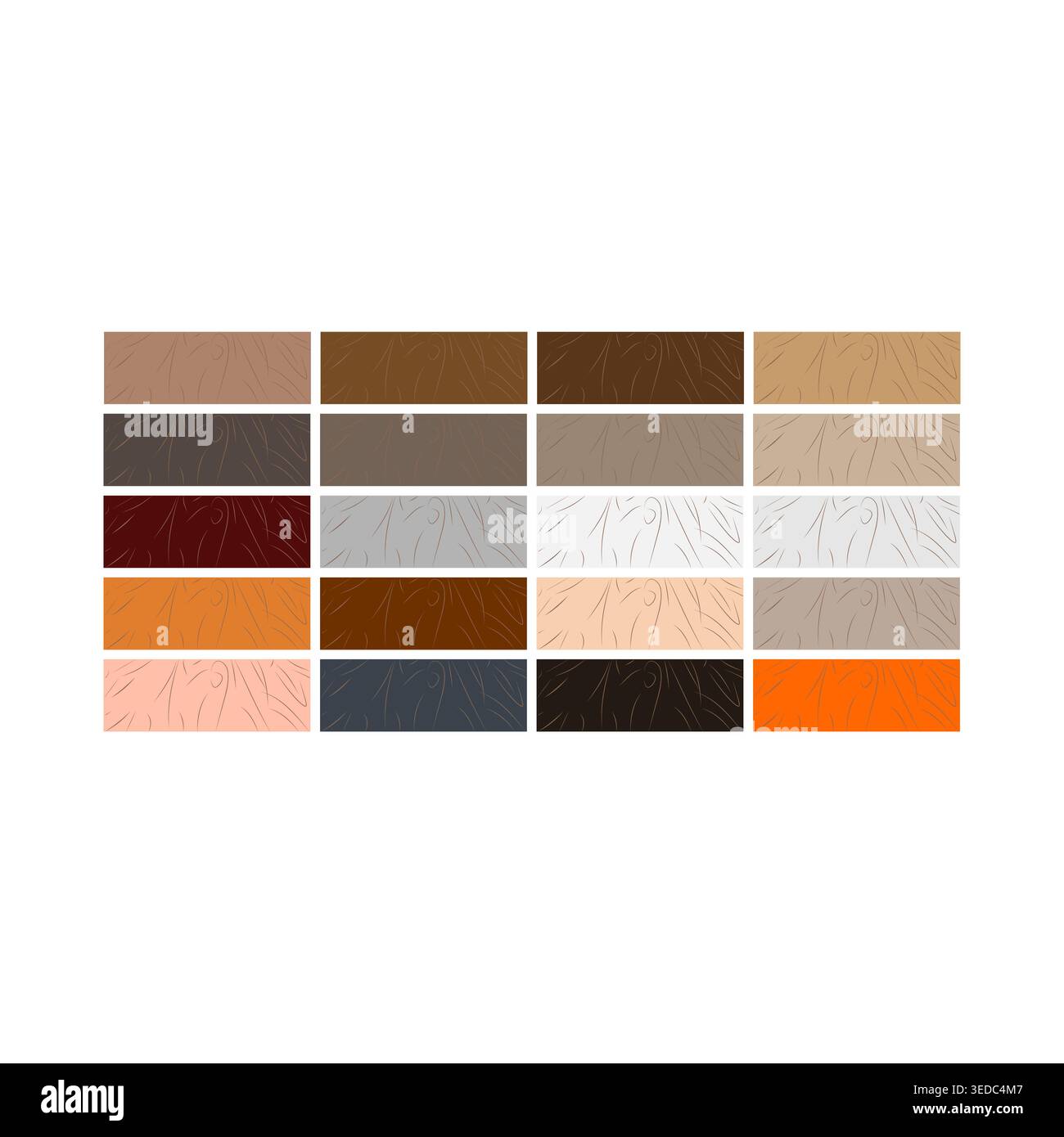 Wood texture background vector, natural wooden surface pattern Stock Vector