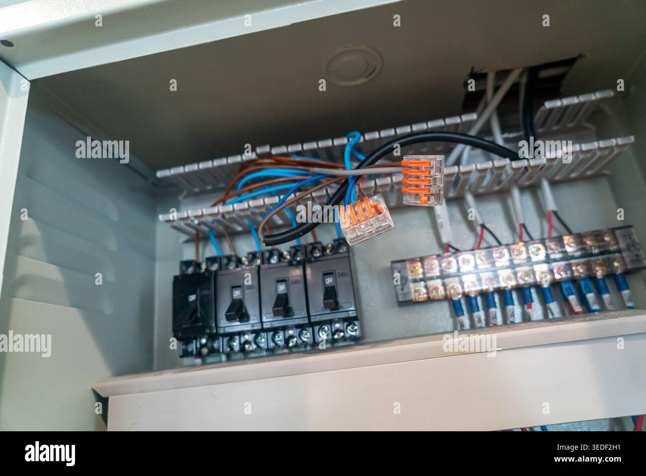 Overview electrical control box hi-res stock photography and images - Alamy