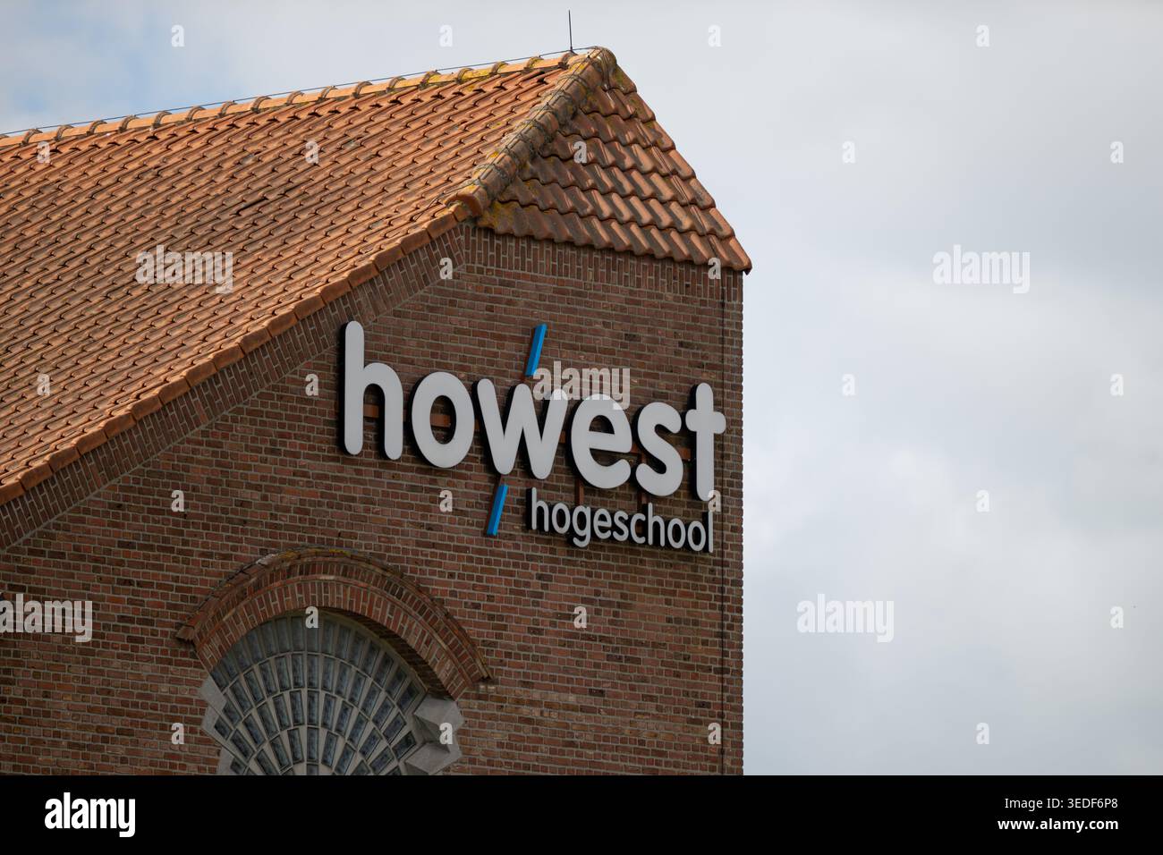 Howest University of Applied Sciences campus in Bruges. Bruges, Belgium ...