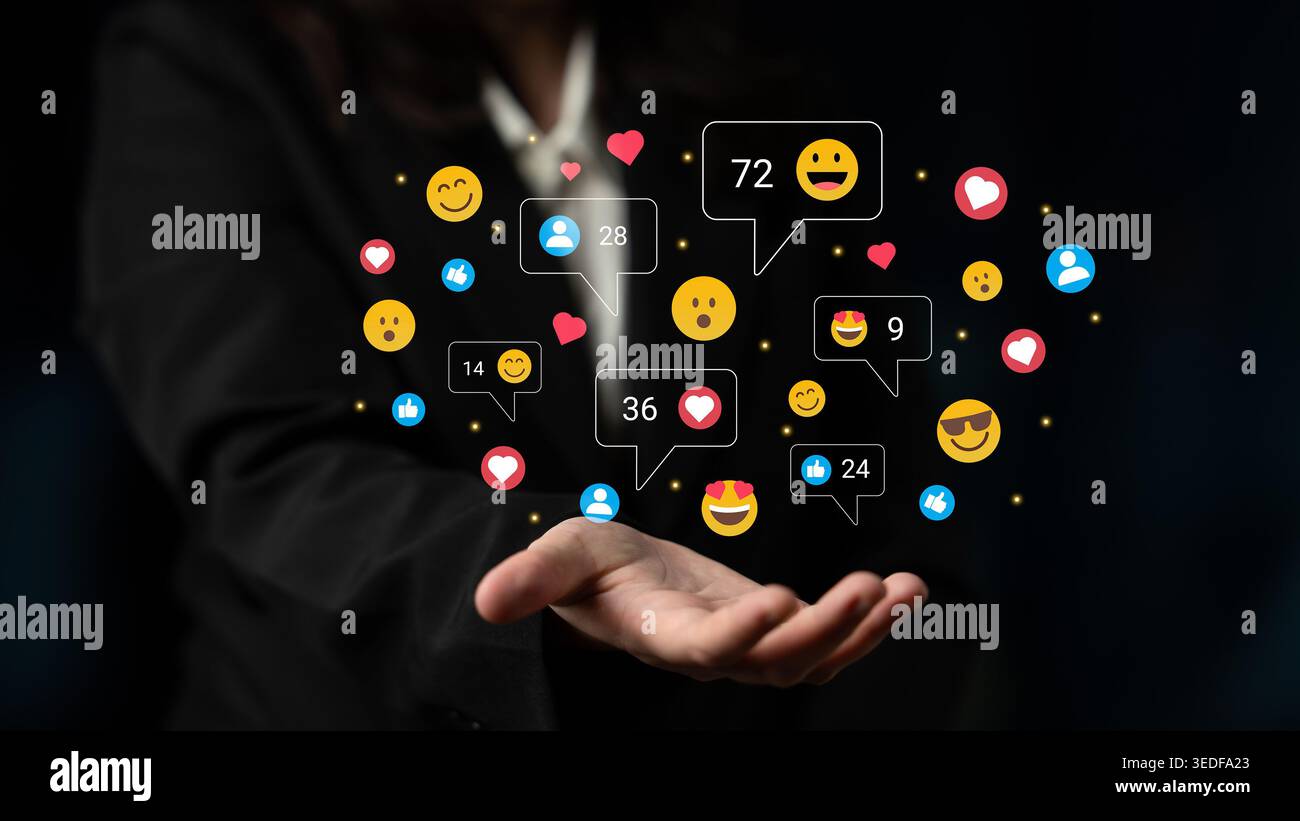 Hand gestures icons hi-res stock photography and images - Alamy