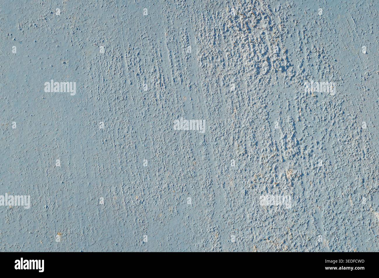 Blue painted metal texture, weathered surface with rough grainy finish Stock Photo