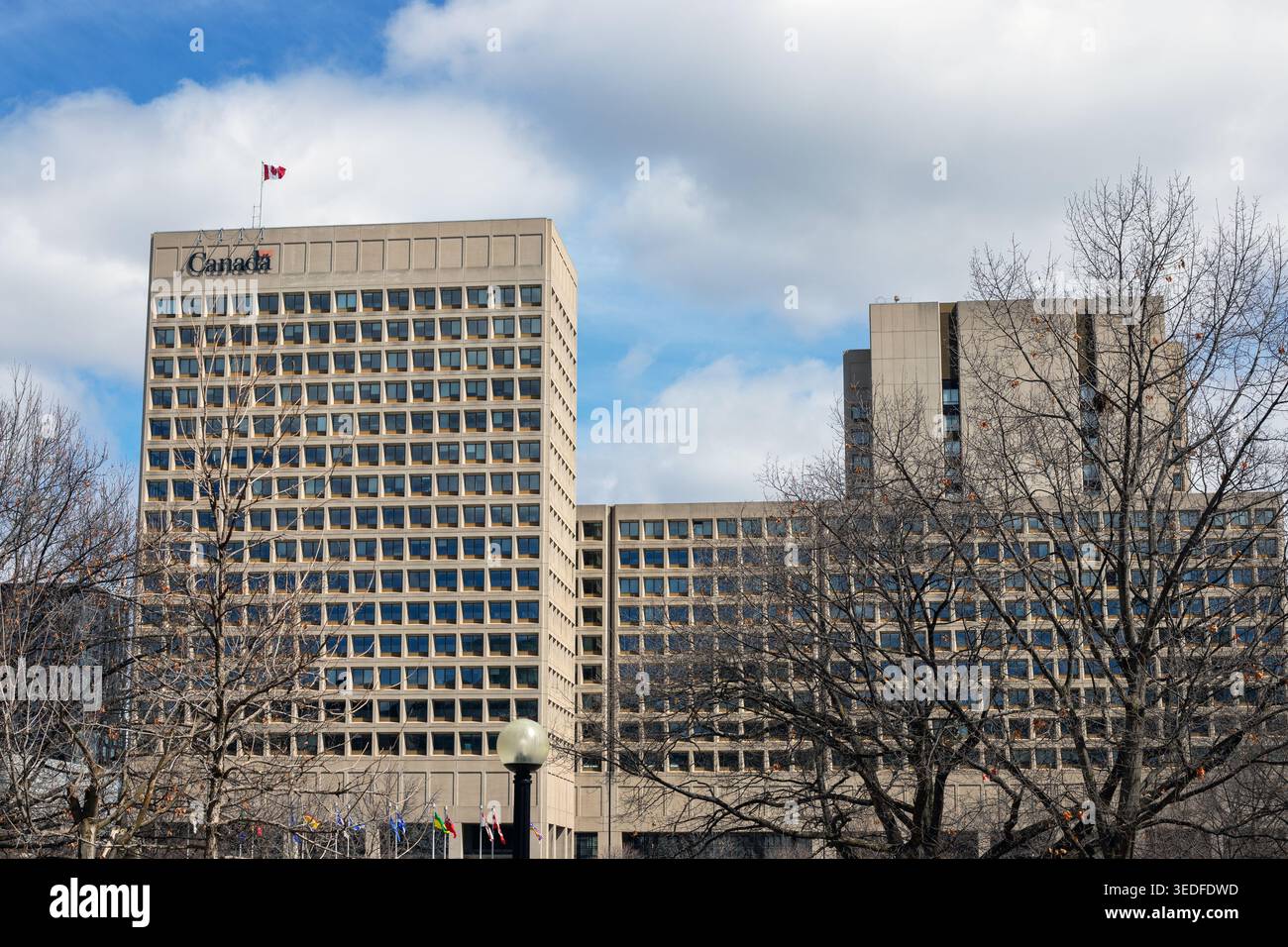 Ottawa, Canada - April 6, 2024: Government of Canada office building ...