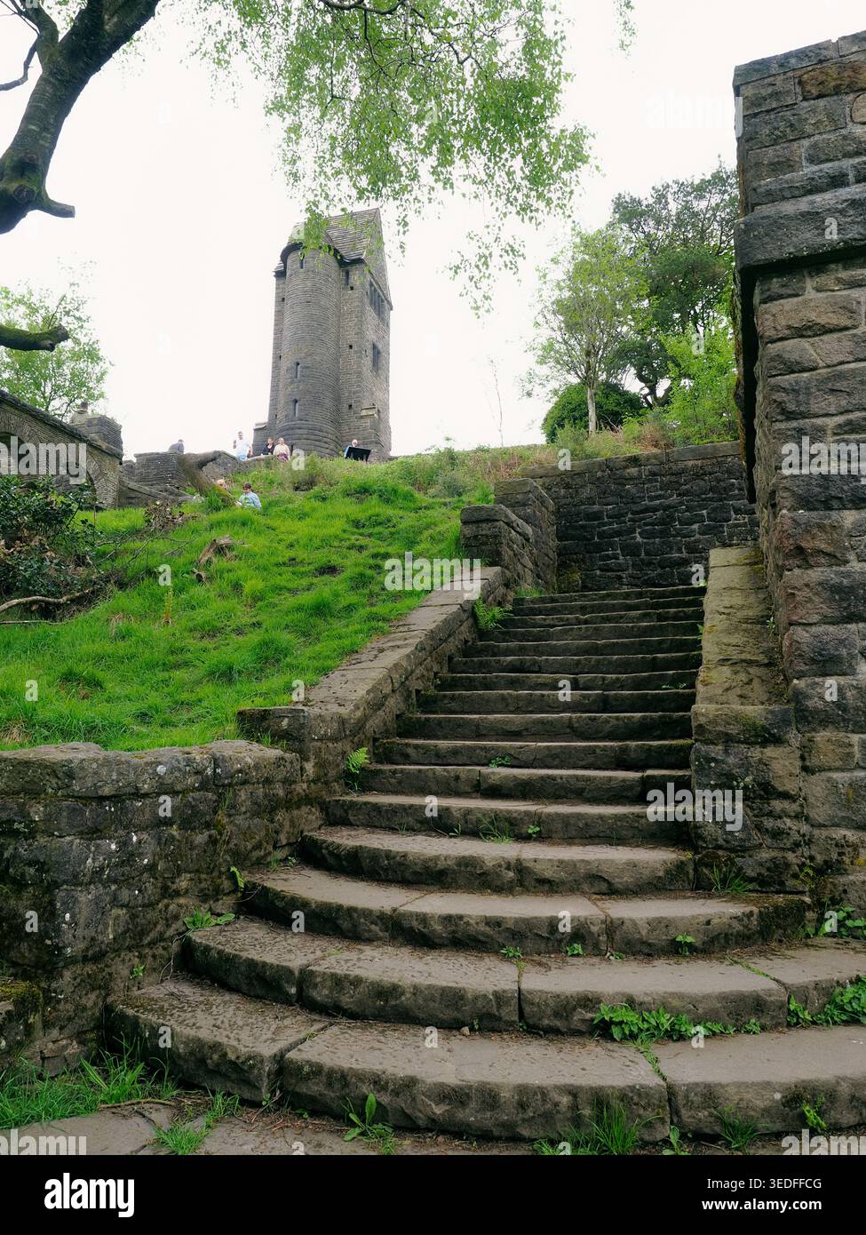 Horwich, Lancashire, UK, 04 May 2026: Pigeon Tower. An iconic ...