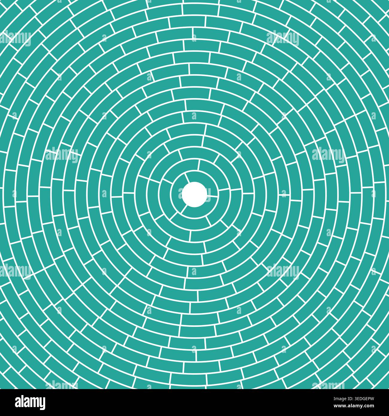 Segments centered. Abstract pattern. Simple solid cells. Large padding. Beautiful vector illustration. Stock Vector