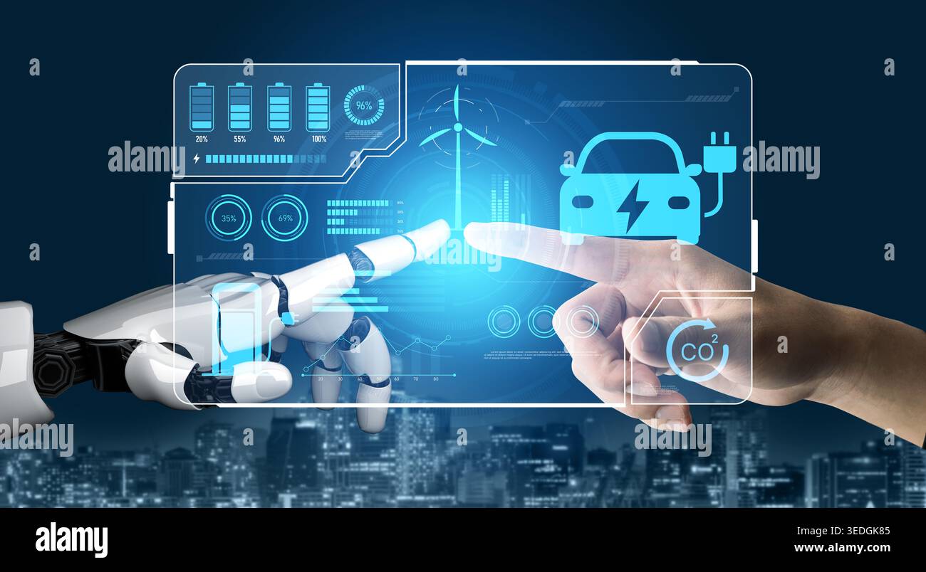 AI manages EV charging dashboards by tracking battery status ...