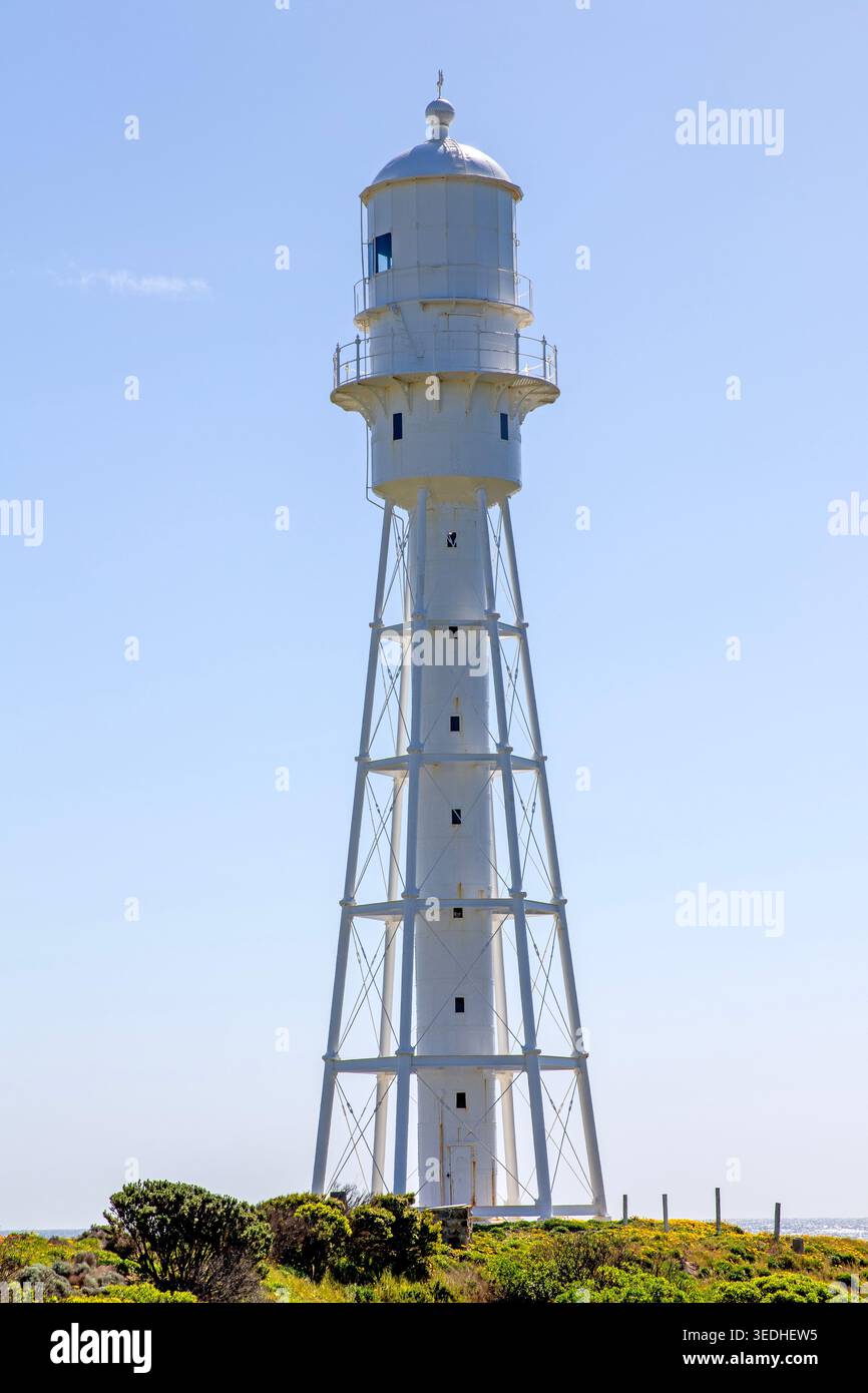 Currie Lighthouse, King Island Stock Photo