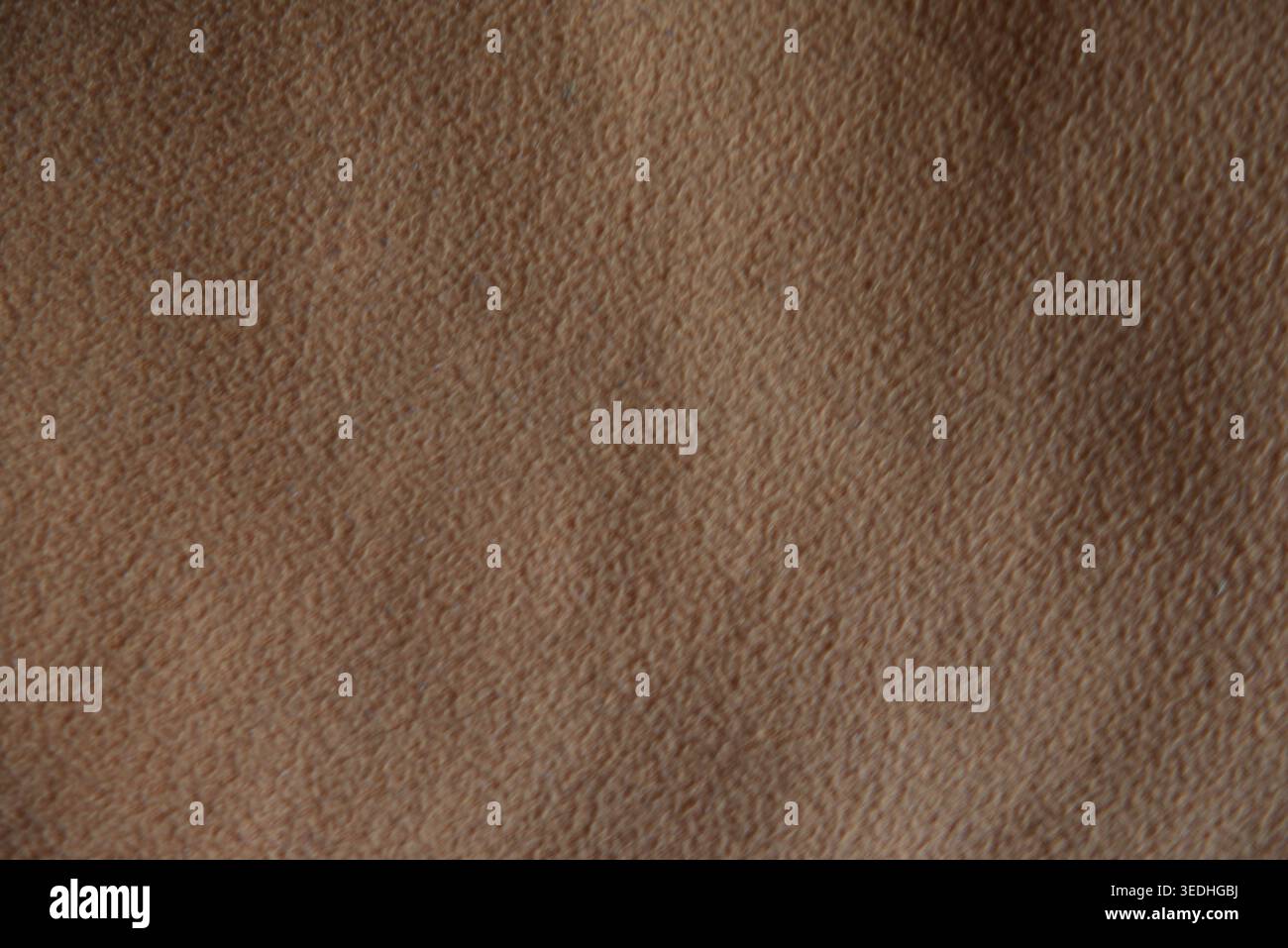 Soft Brown Fleece Fabric Texture Background Stock Photo