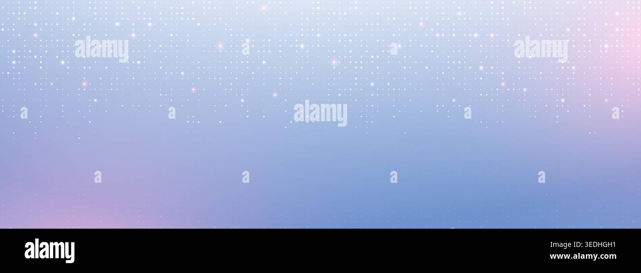 Vector technology background with blue abstract patterns Stock Vector