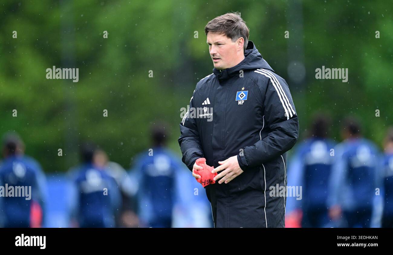 Trainer [coach] Merlin Polzin Hamburg, May 6, 2026, Football, HSV ...