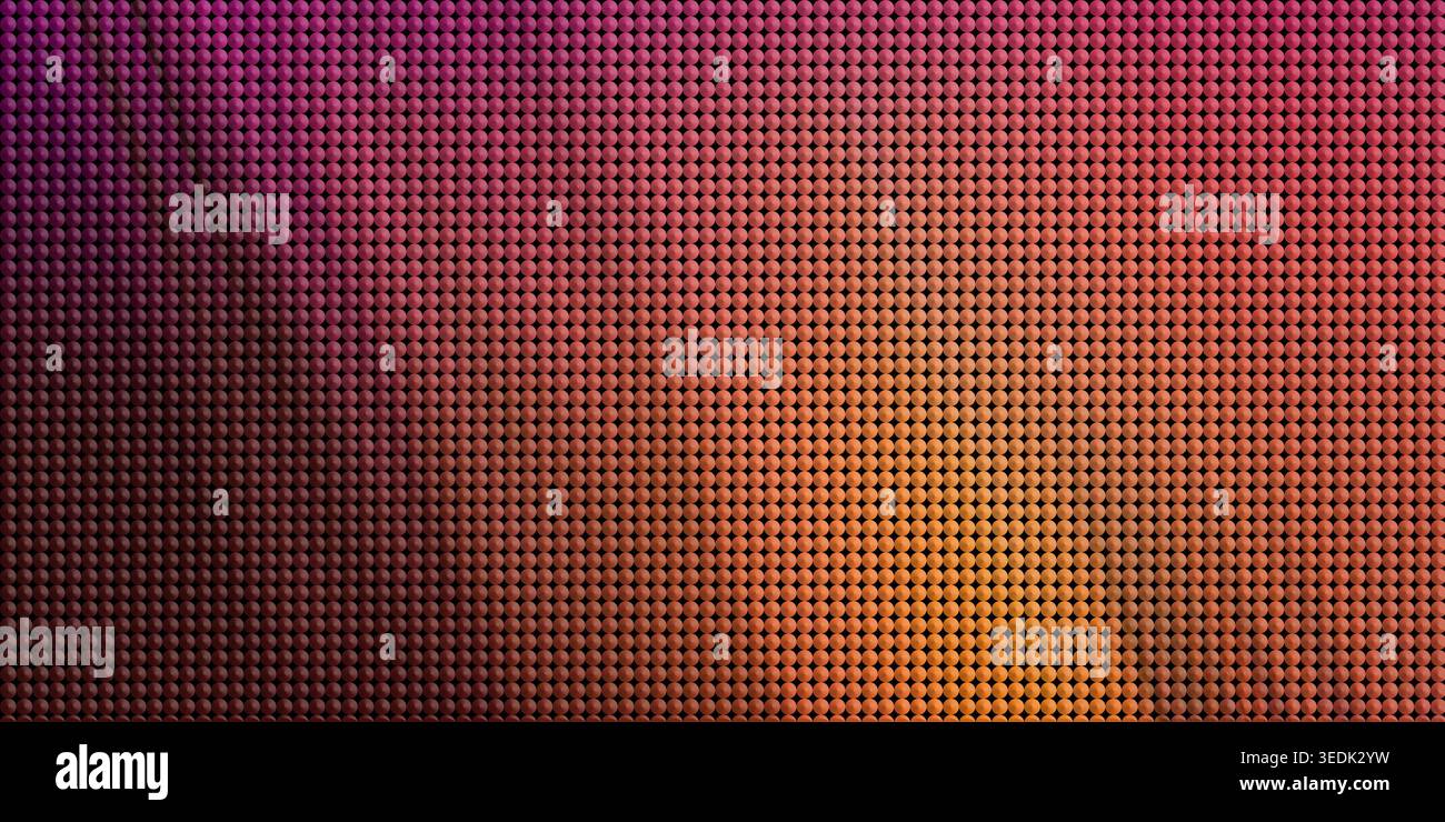 A colorful gradient background featuring small dots in a mesmerizing blend of pink, purple, and orange colors, creating a dynamic visual effect with a Stock Photo