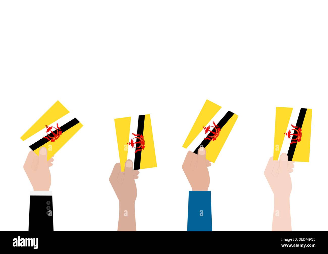 Election in Brunei. Election Concept. Vector Illustration. Stock Vector