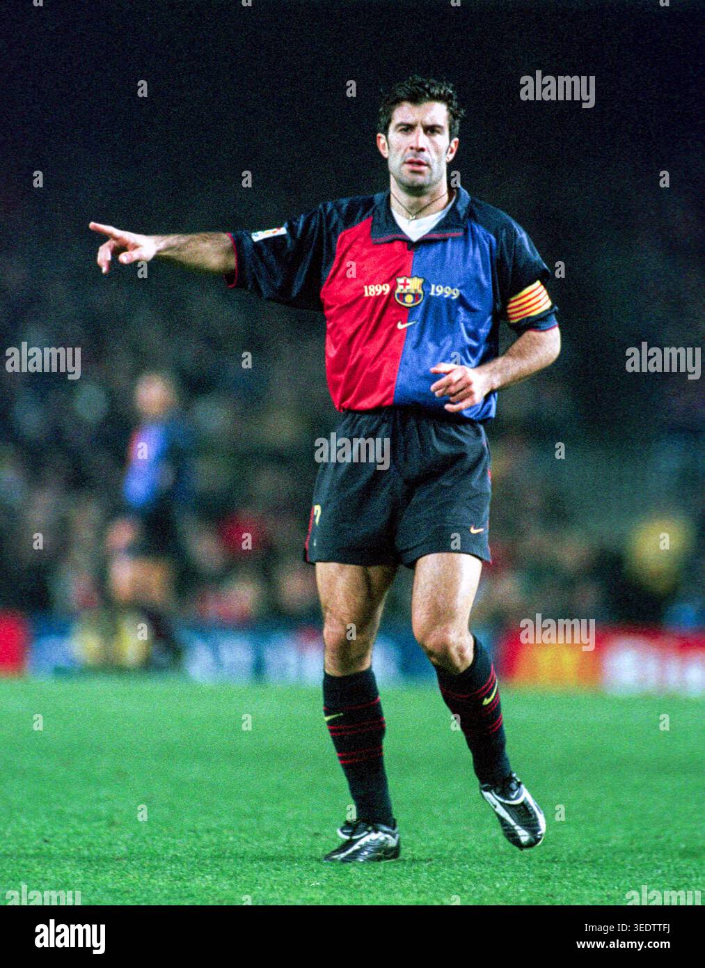 Figo barcelona hi-res stock photography and images - Alamy