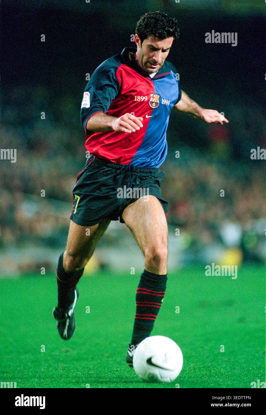 Figo barcelona hi-res stock photography and images - Alamy