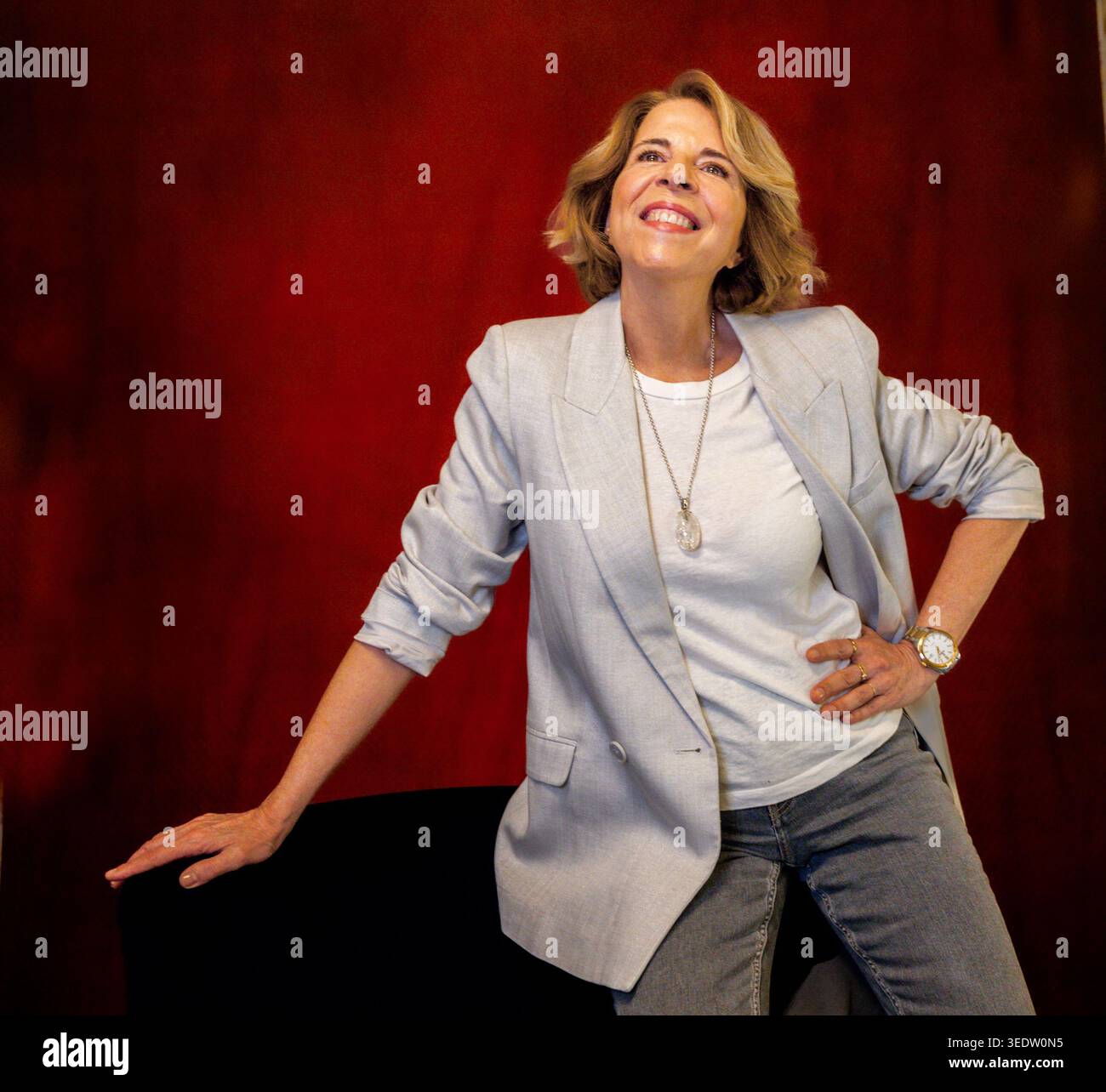 Singer Sole Giménez poses for the cameras of Europa Press, 7 May 2026 ...