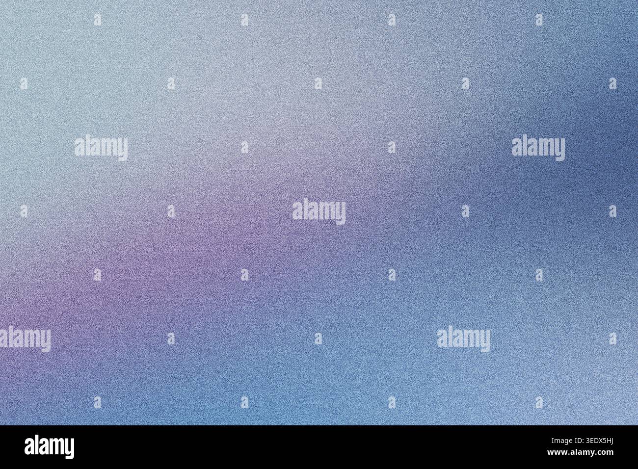 Abstract grainy texture showing gradient from light blue to purple Stock Photo