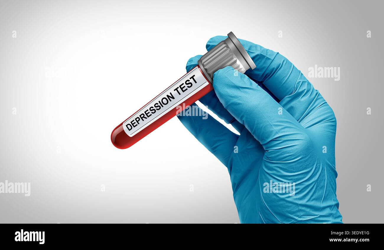Depression Blood Test to identify biological markers in the body that ...