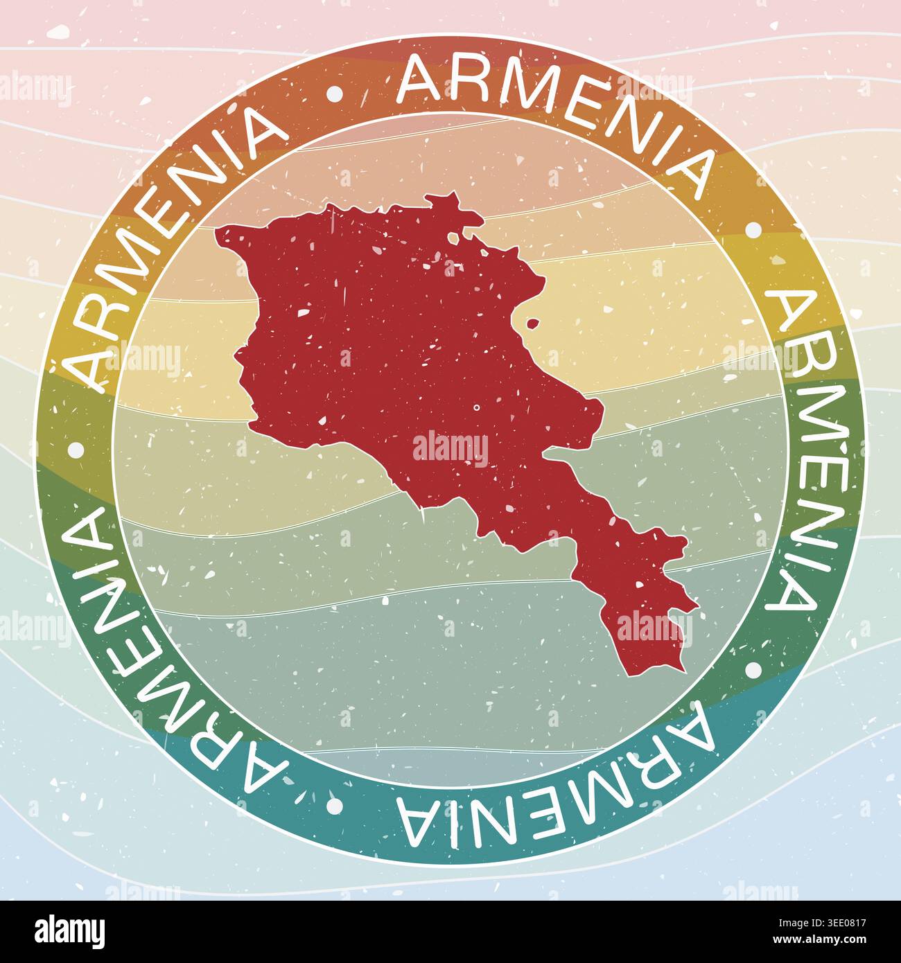 Retro yerevan map hi-res stock photography and images - Alamy