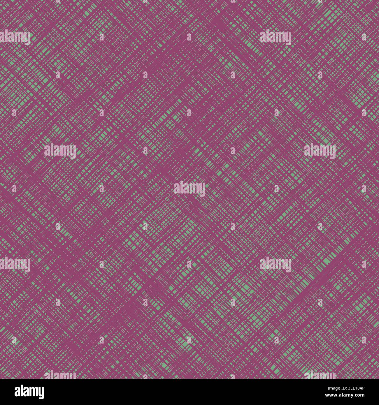 Naive Folk Floral Stripe Pattern Design Stock Vector