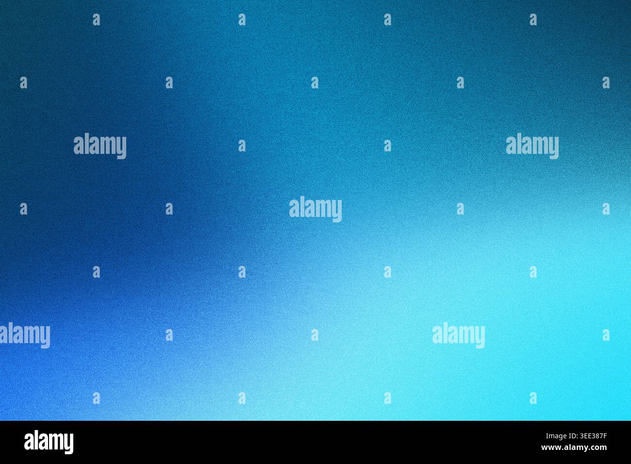 Blue gradient background creating smooth transition with noise Stock Photo
