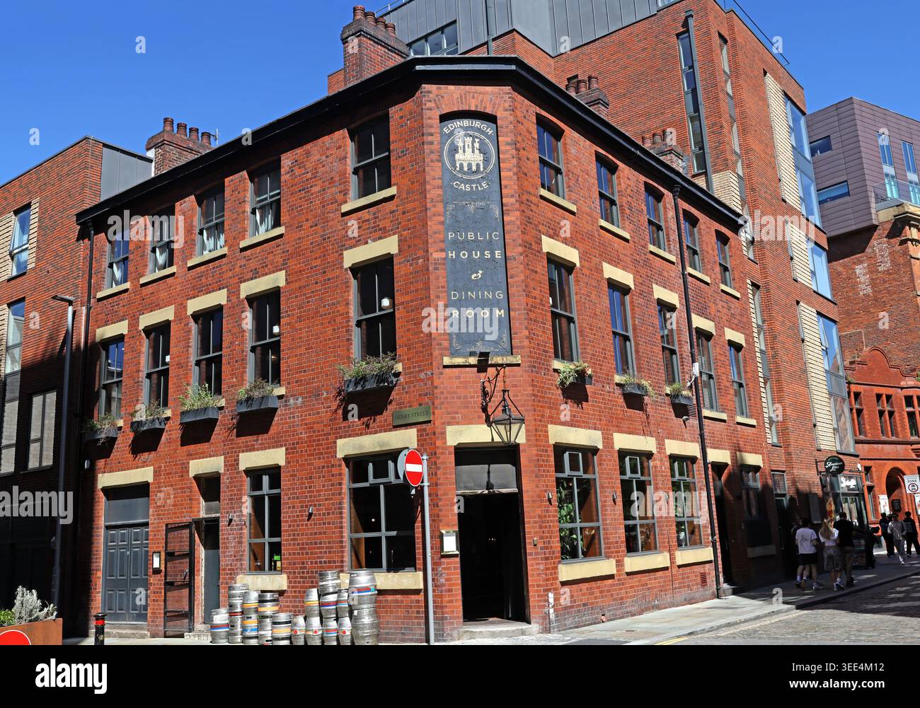Edinburgh Castle Ancoats. Stock Photo