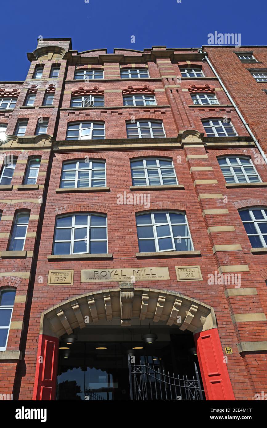 Royal Mill, Ancoats. Stock Photo