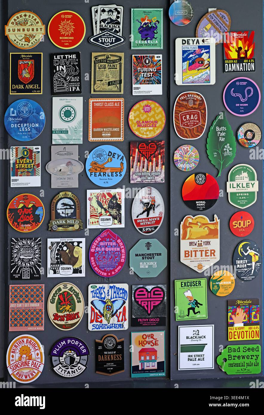 Northern Beers Stock Photo