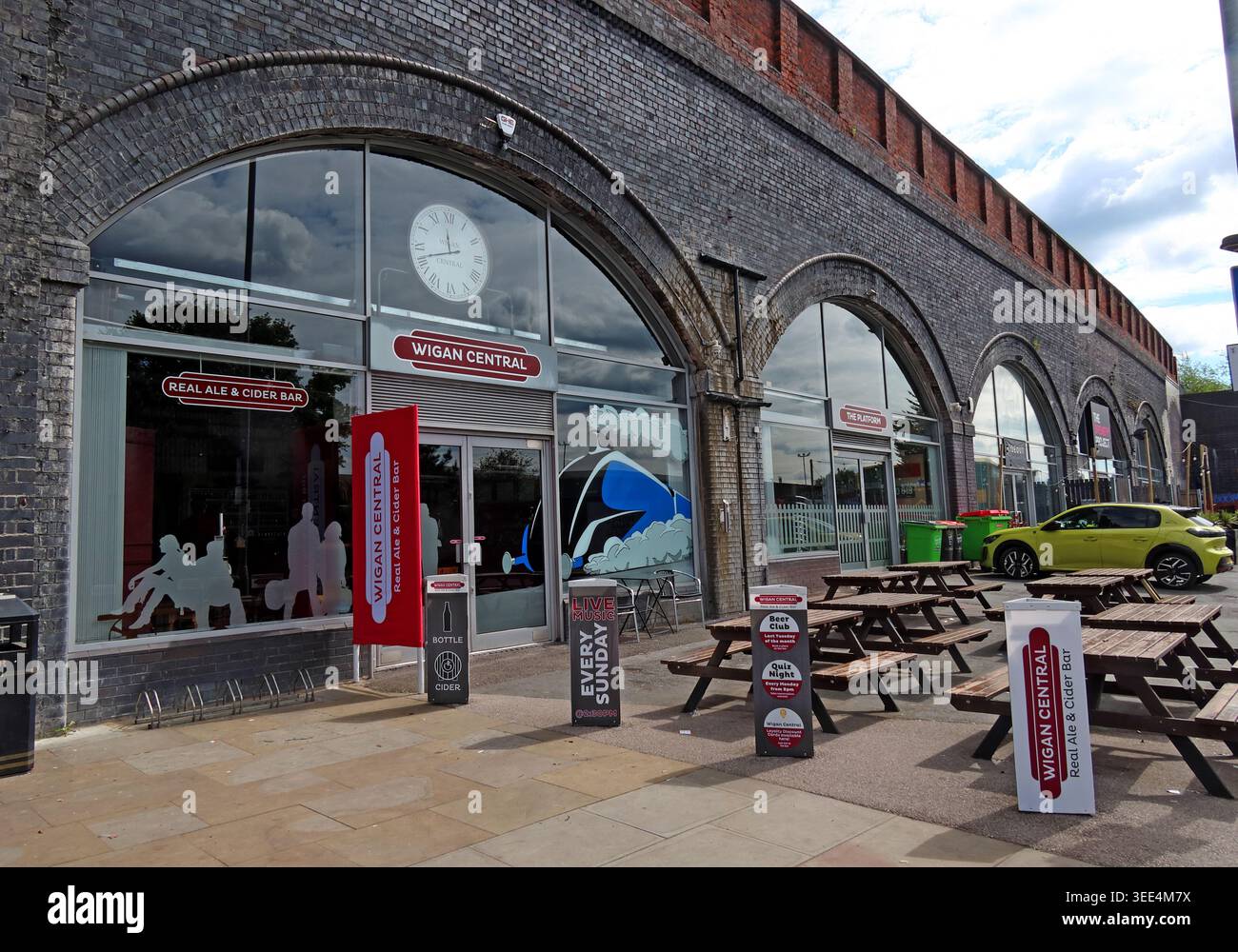 Wigan Central Tap, Wigan, England, UK. Stock Photo