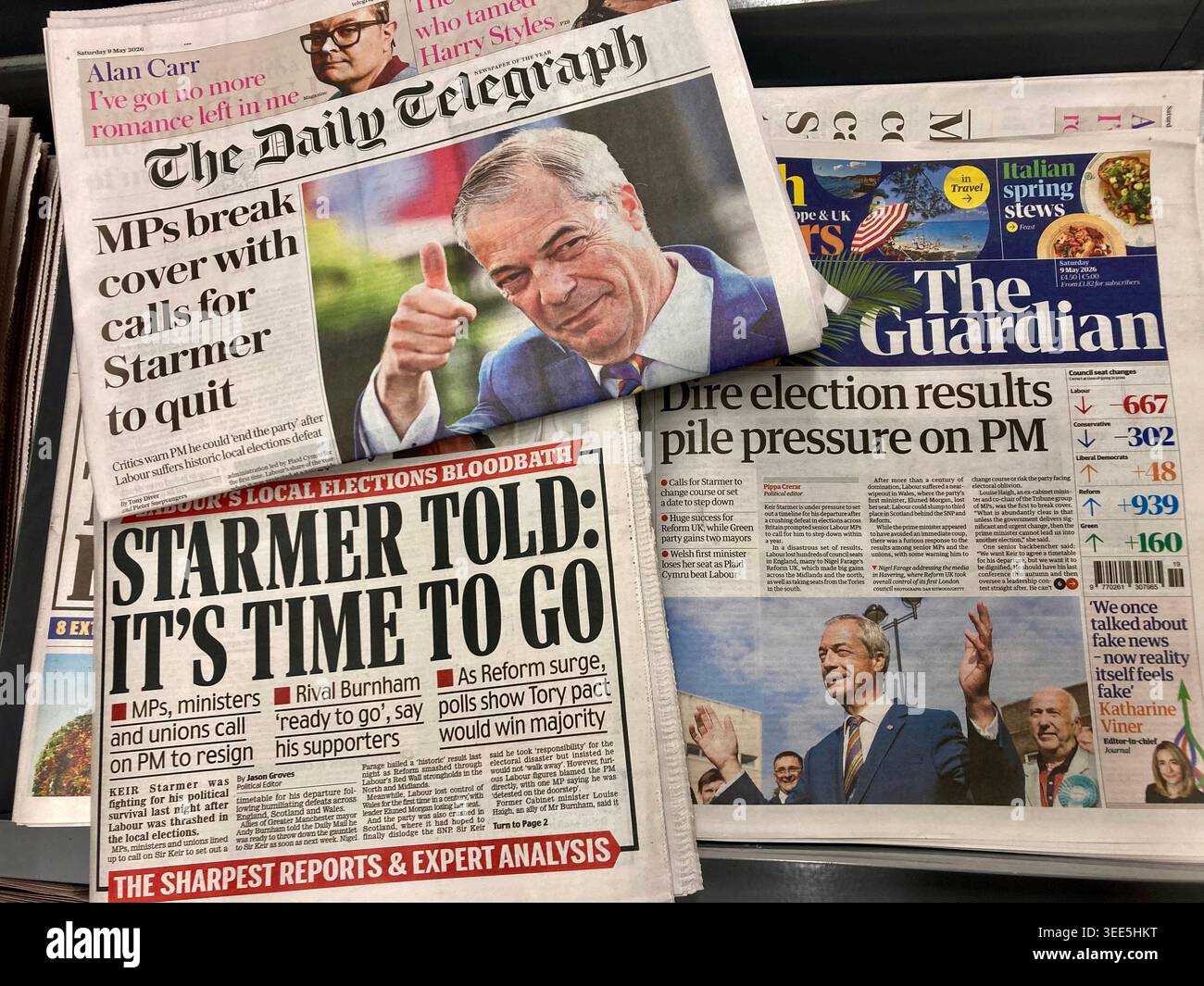 Reform UK Nigel Farage made big gains across the 2026 May local ...