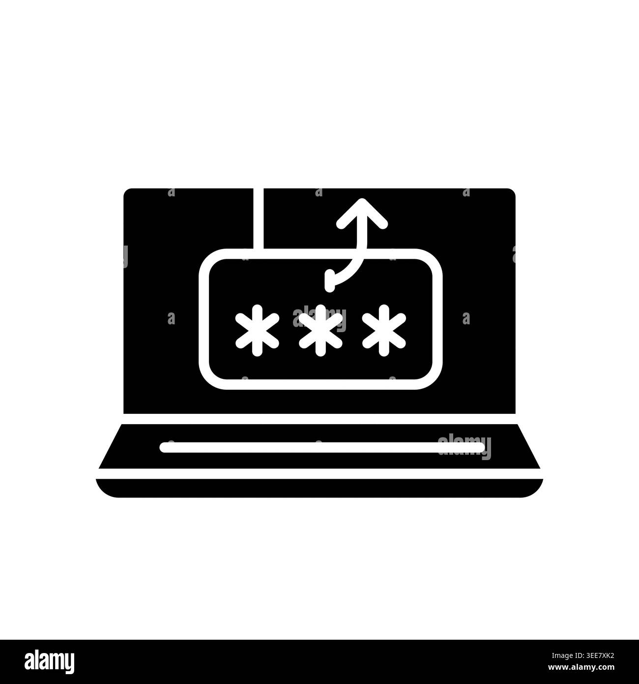 phishing color line icon. Vector isolated element. Editable stroke. Stock Vector