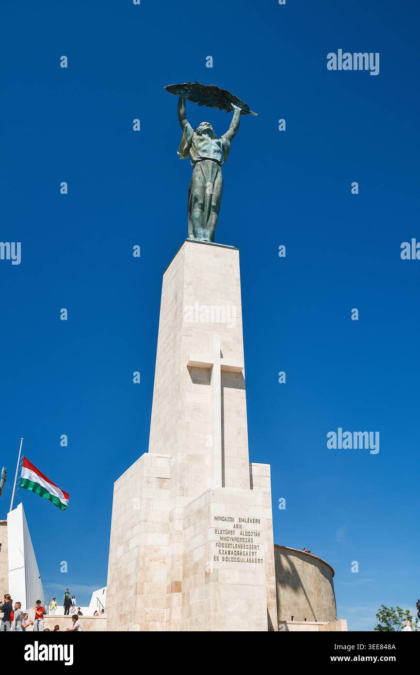 Liberty Statue Szabadság szobor, Citadella, Budapest, Hungary