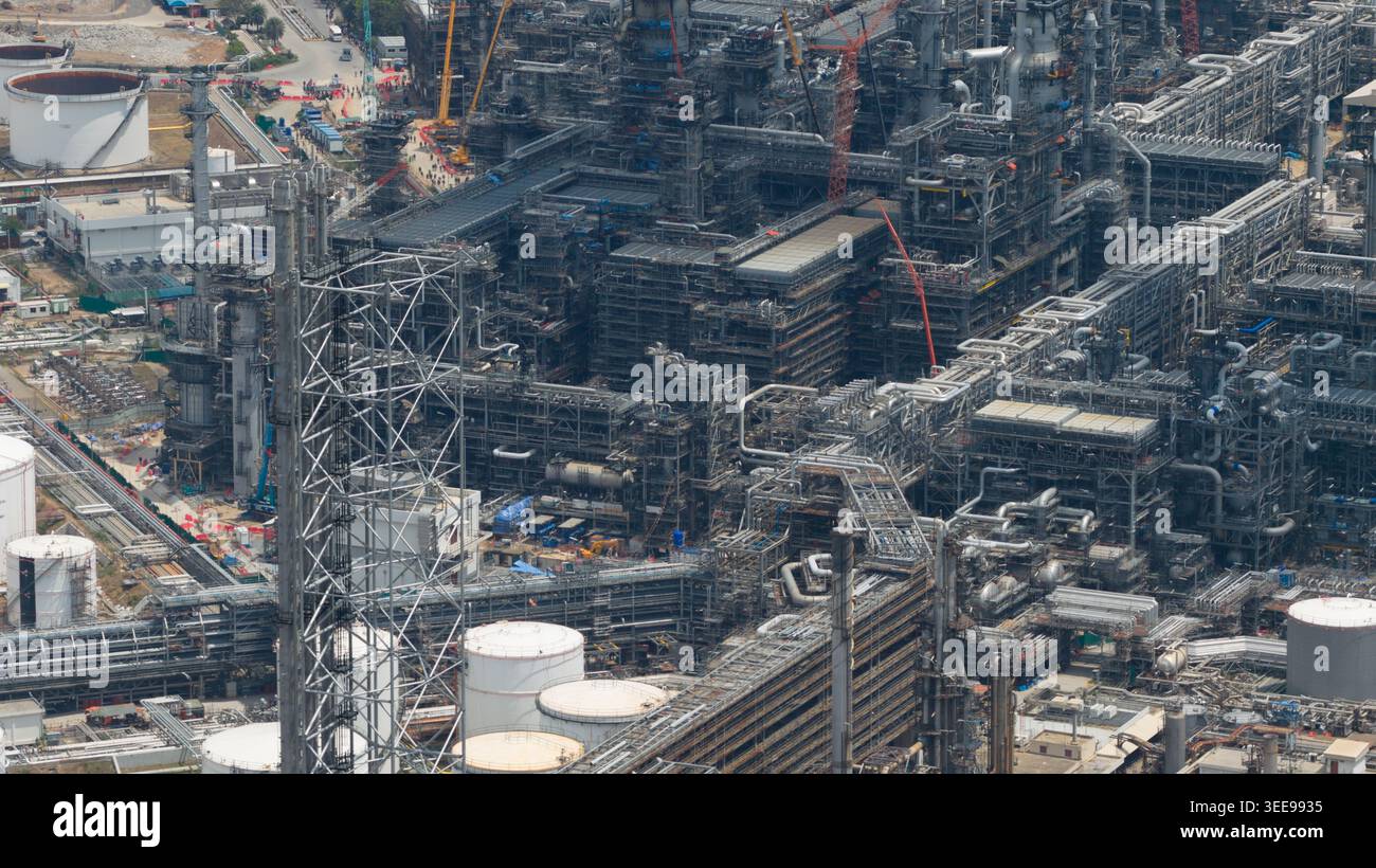 Aerial view of the Eastern Economic Corridor of Innovation EECi ...