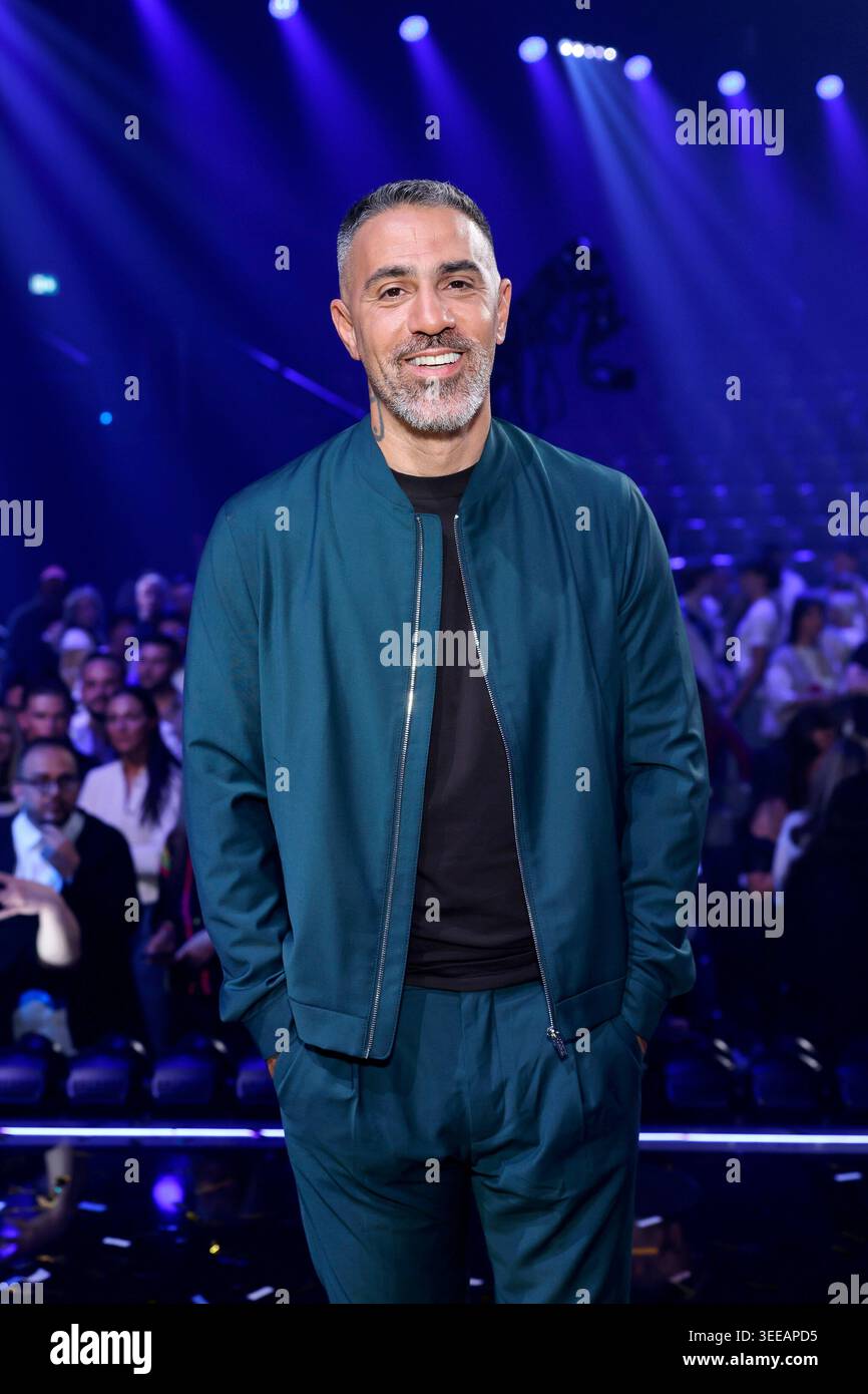 Rapper and juror Bushido (Anis Ferchichi) in the final of the 22nd ...