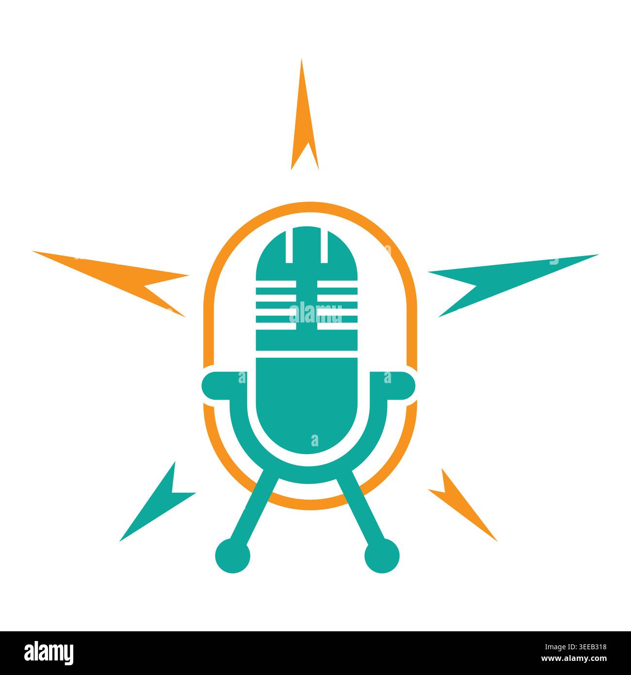 Creative Logo for an online branding Stock Vector