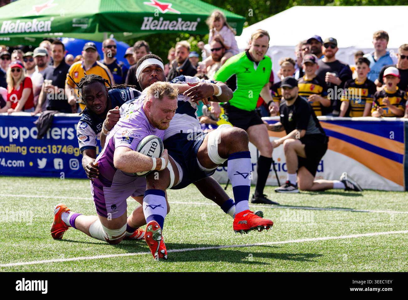 Coventry, England, 9 May 2026 Hallam Chapman of Worcester Warriors is ...