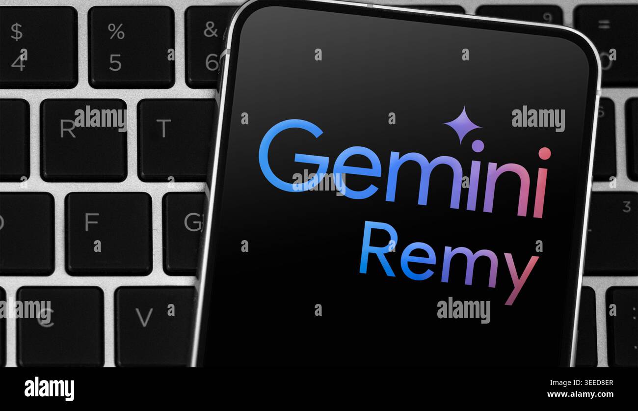 Gemini Remy AI Agent by Google Stock Photo