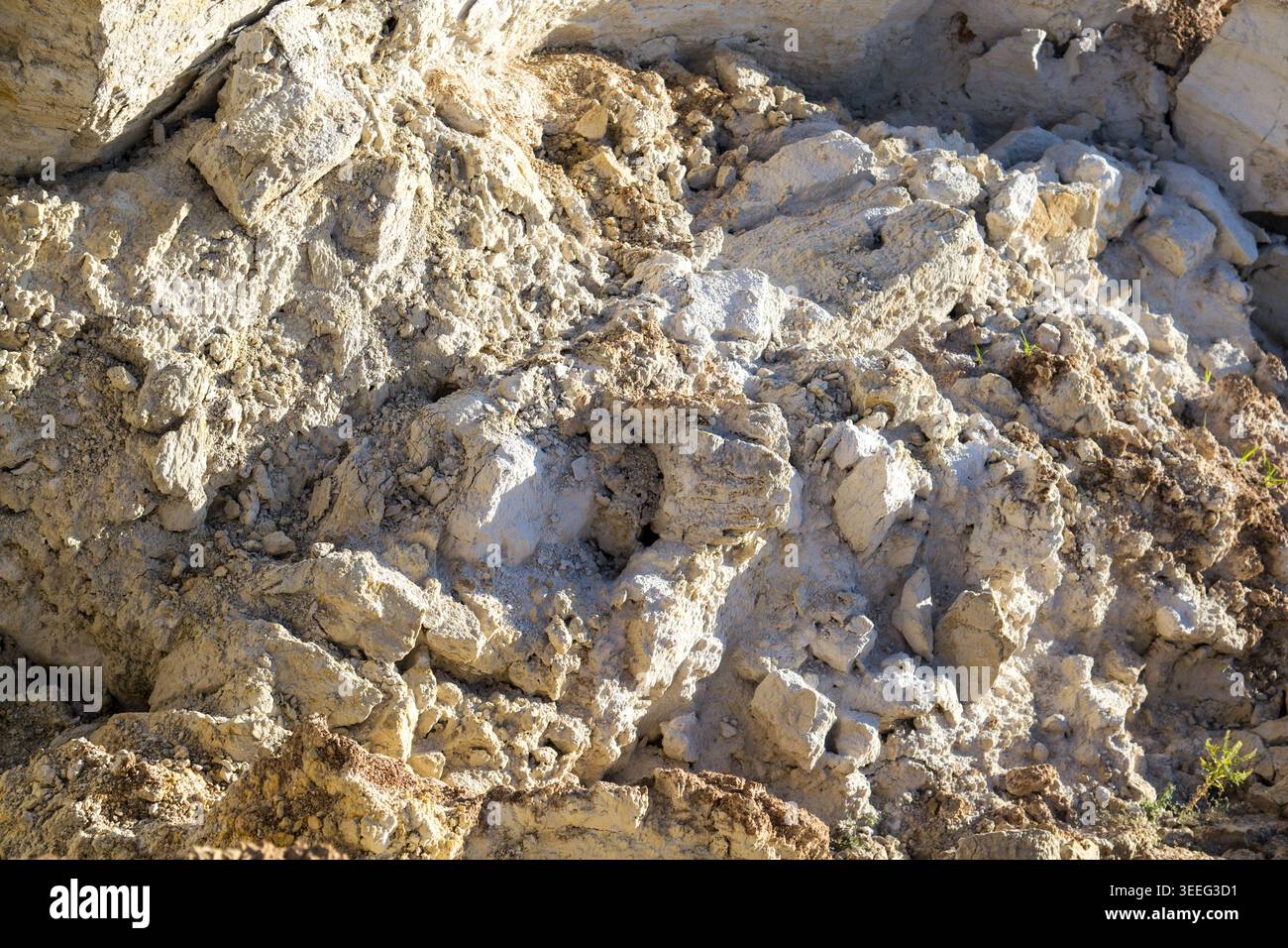 Clay earthen wall texture background, texture Stock Photo