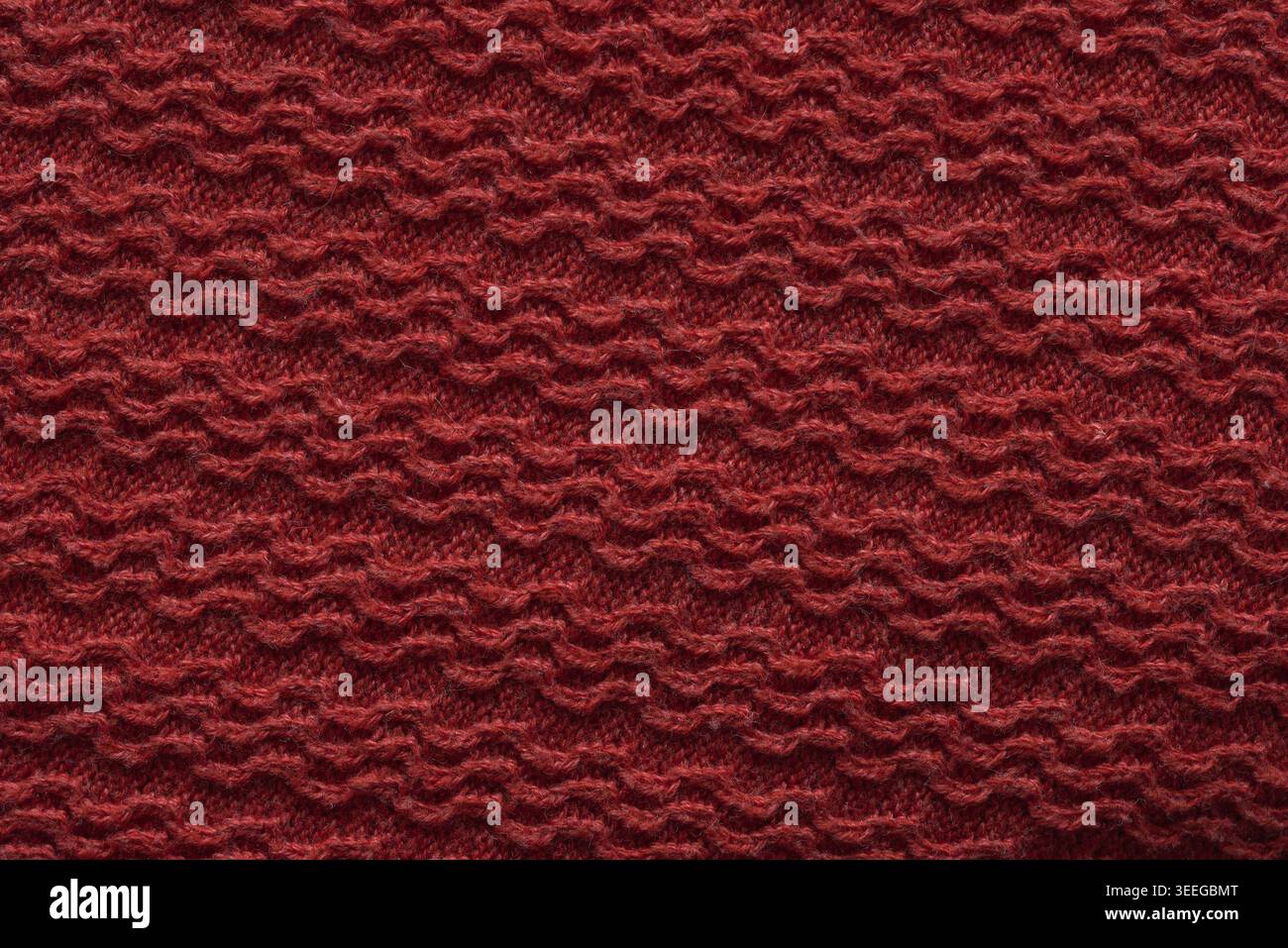 cotton knitwear uniform knitting pattern for design Stock Photo
