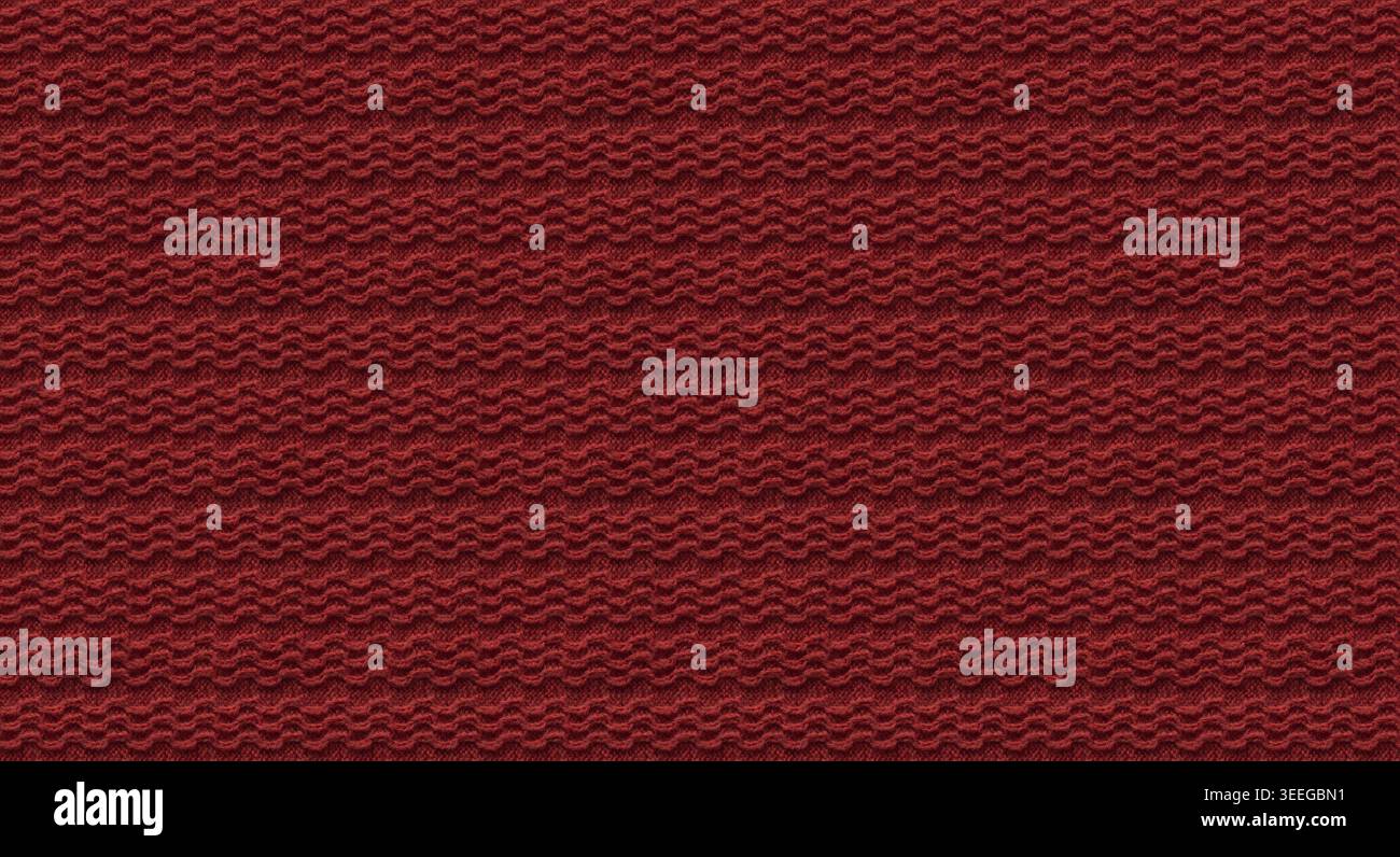 cotton knitwear uniform knitting pattern for design Stock Photo