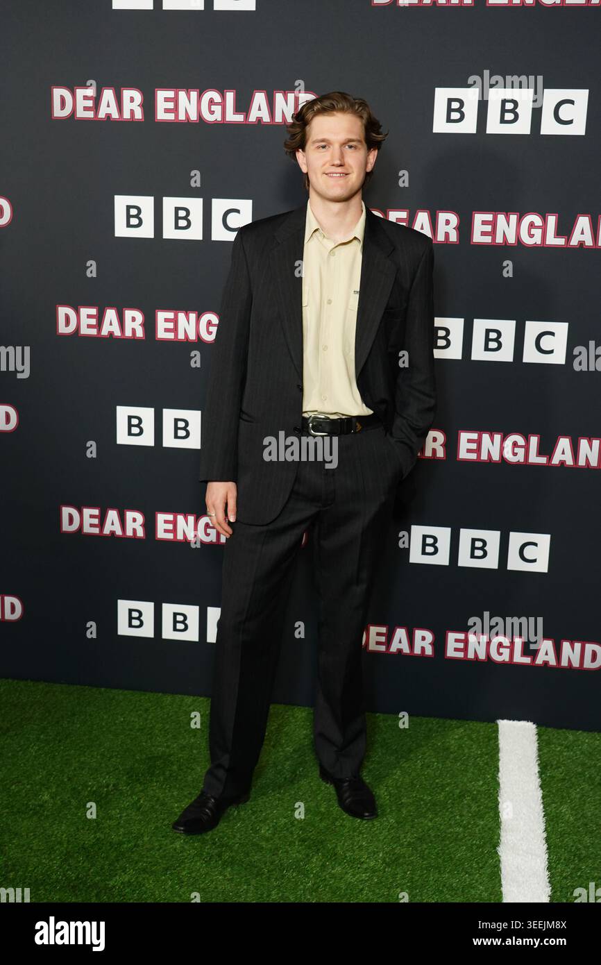 Adam Hugill attending the launch screening of the new BBC series Dear ...