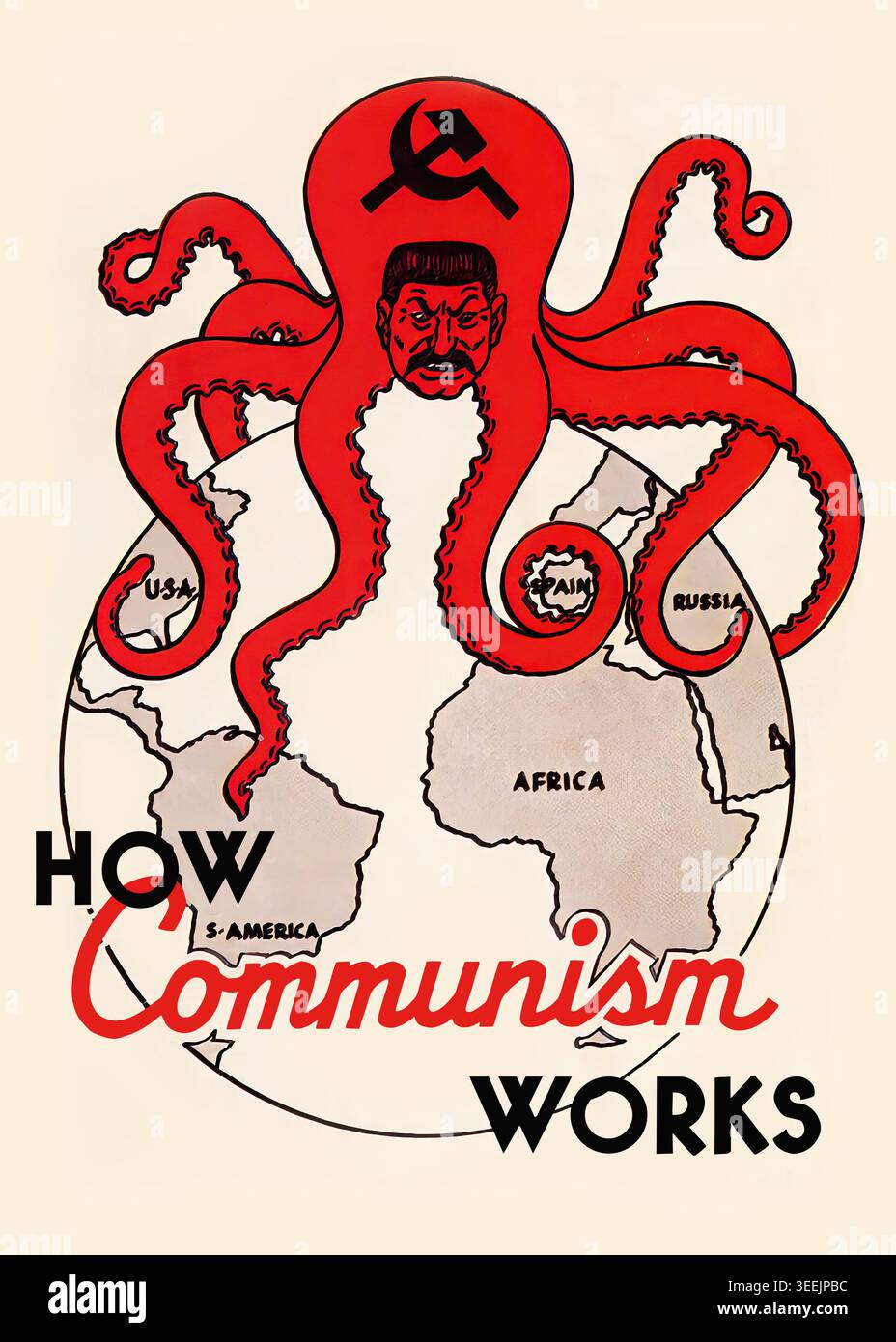 How Communism Works (Stalin), USA, 1938 — Anti-communist propaganda ...