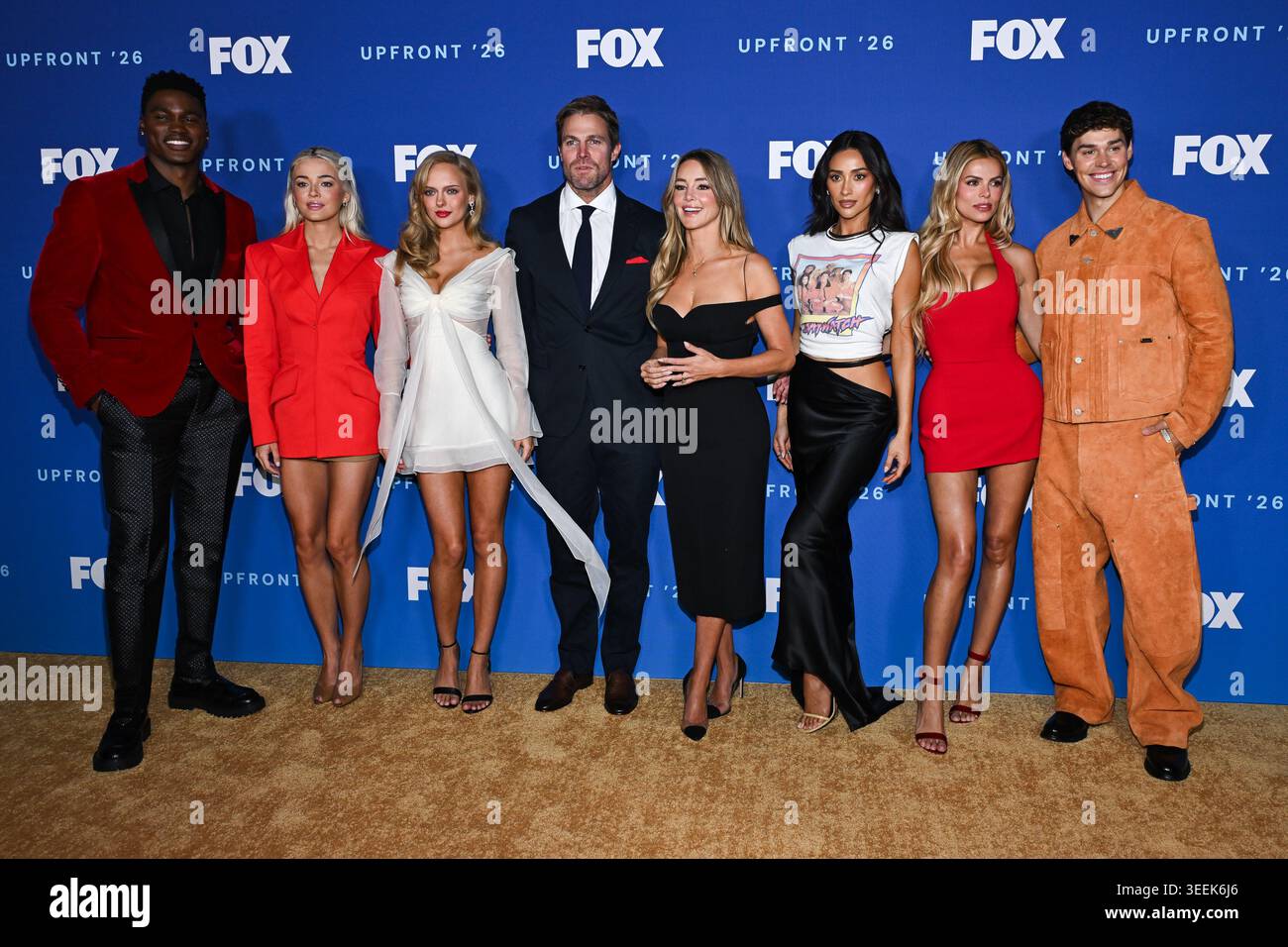 New York, USA. 11th May, 2026. The cast of Baywatch (L-R) Thaddeus