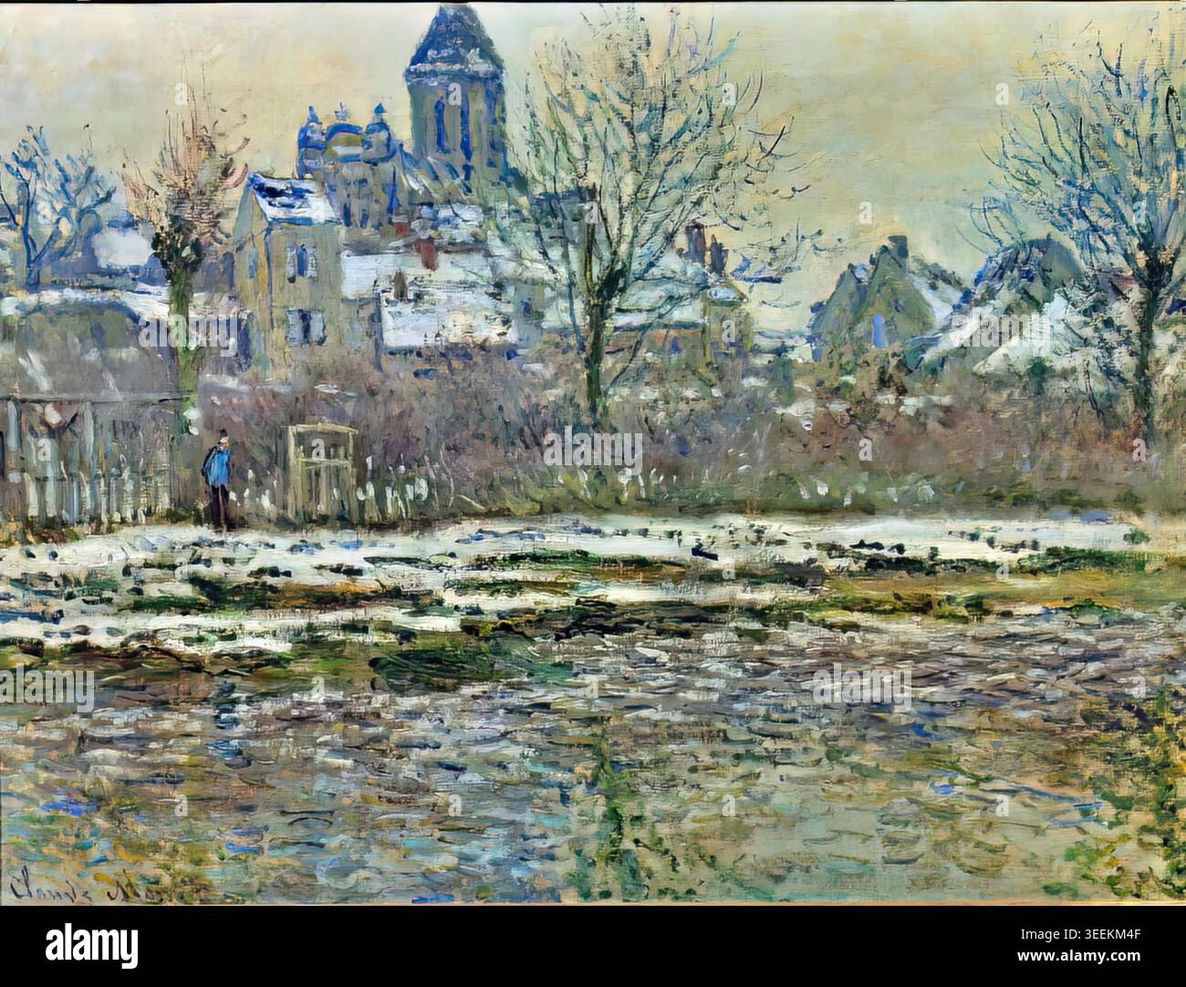 ice' monet Stock Vector Images - Alamy