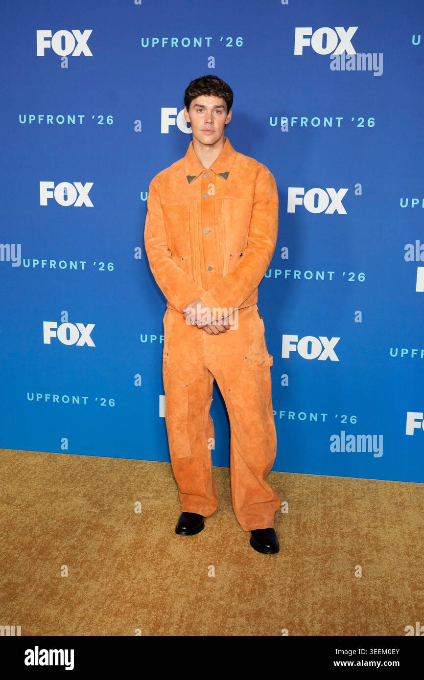 Noah Beck attends the 2026 FOX Upfront, held at 151 West 55th Street in ...