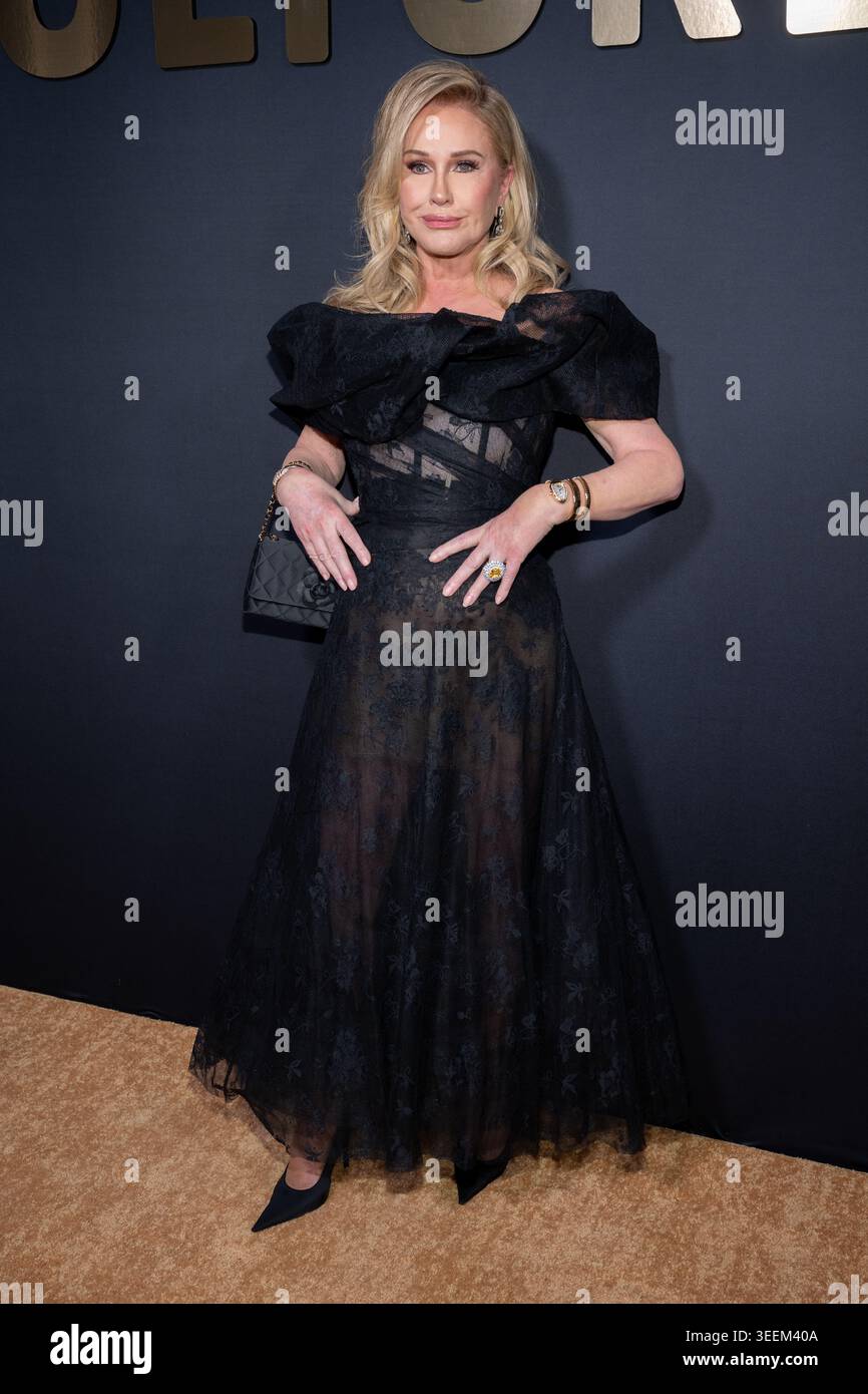 kathy hilton evening dresses wwd Style Awards in my @bronxandbanco dress