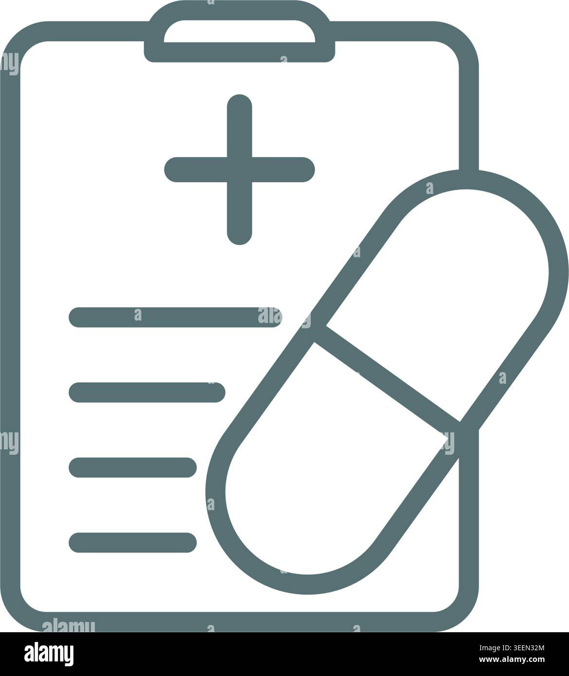 Medical recipe icon vector design templates simple and modern concept ...