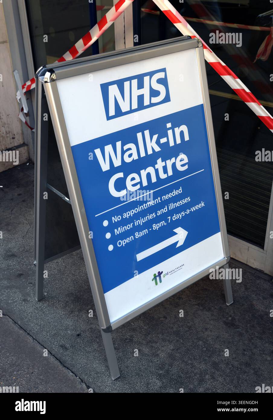 NHS Walk In centre Manchester GTD healthcare, Manchester, England, UK. Stock Photo