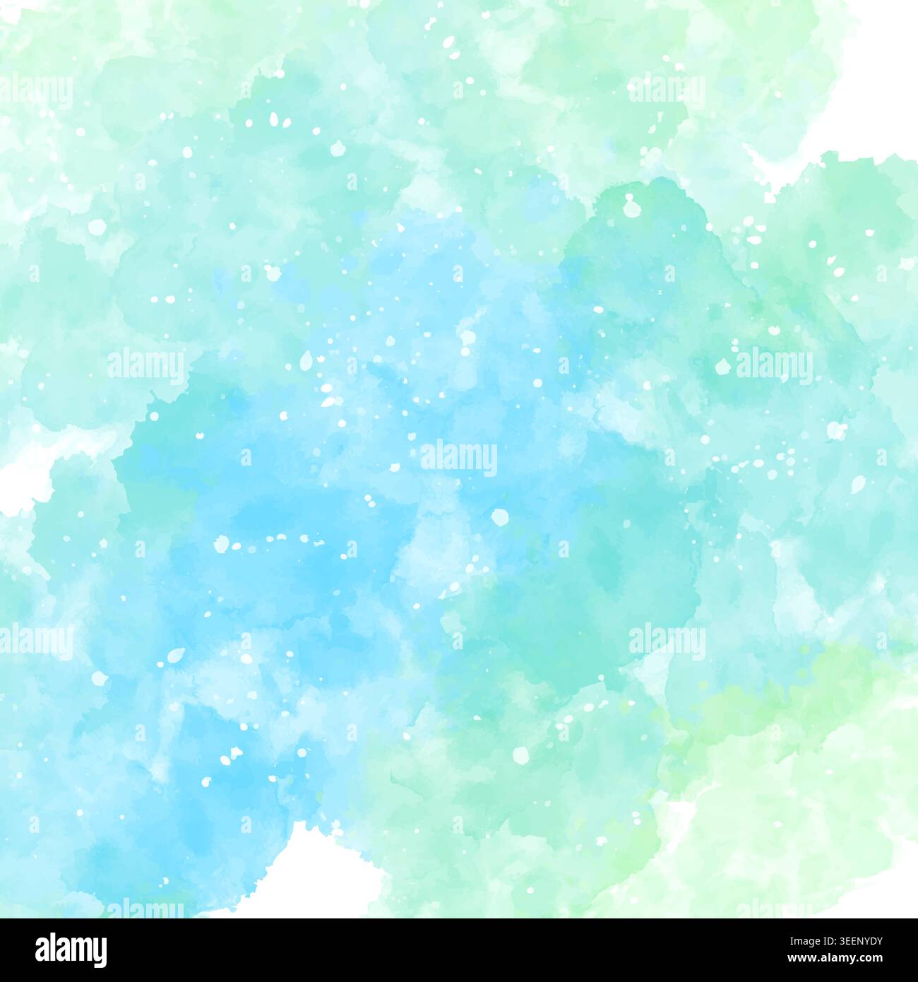 Hand painted pastel coloured watercolour background design Stock Vector