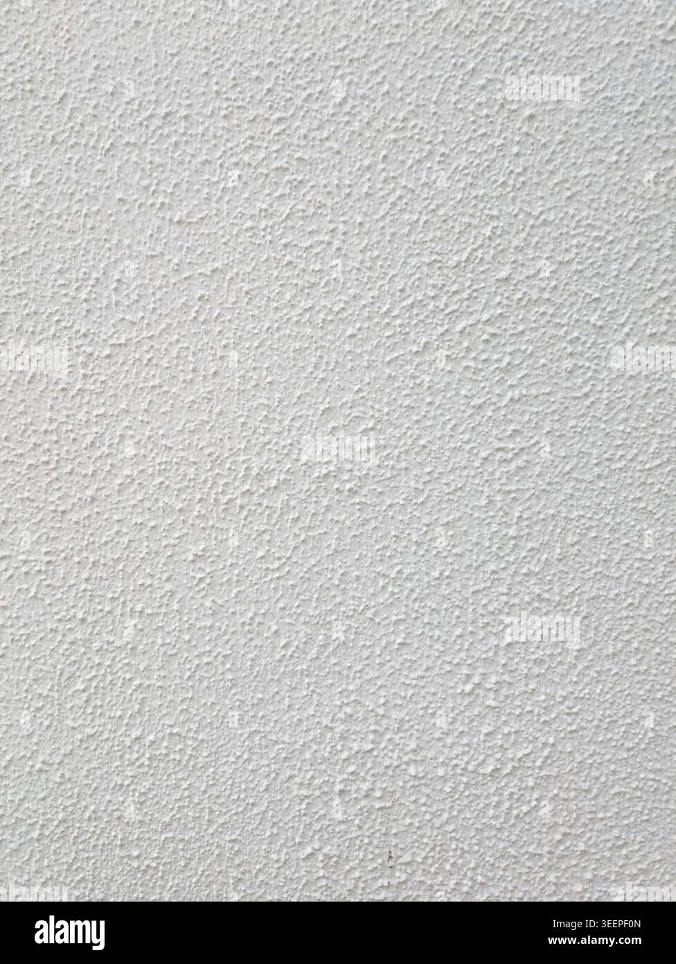 Minimal white plaster wall texture Stock Photo