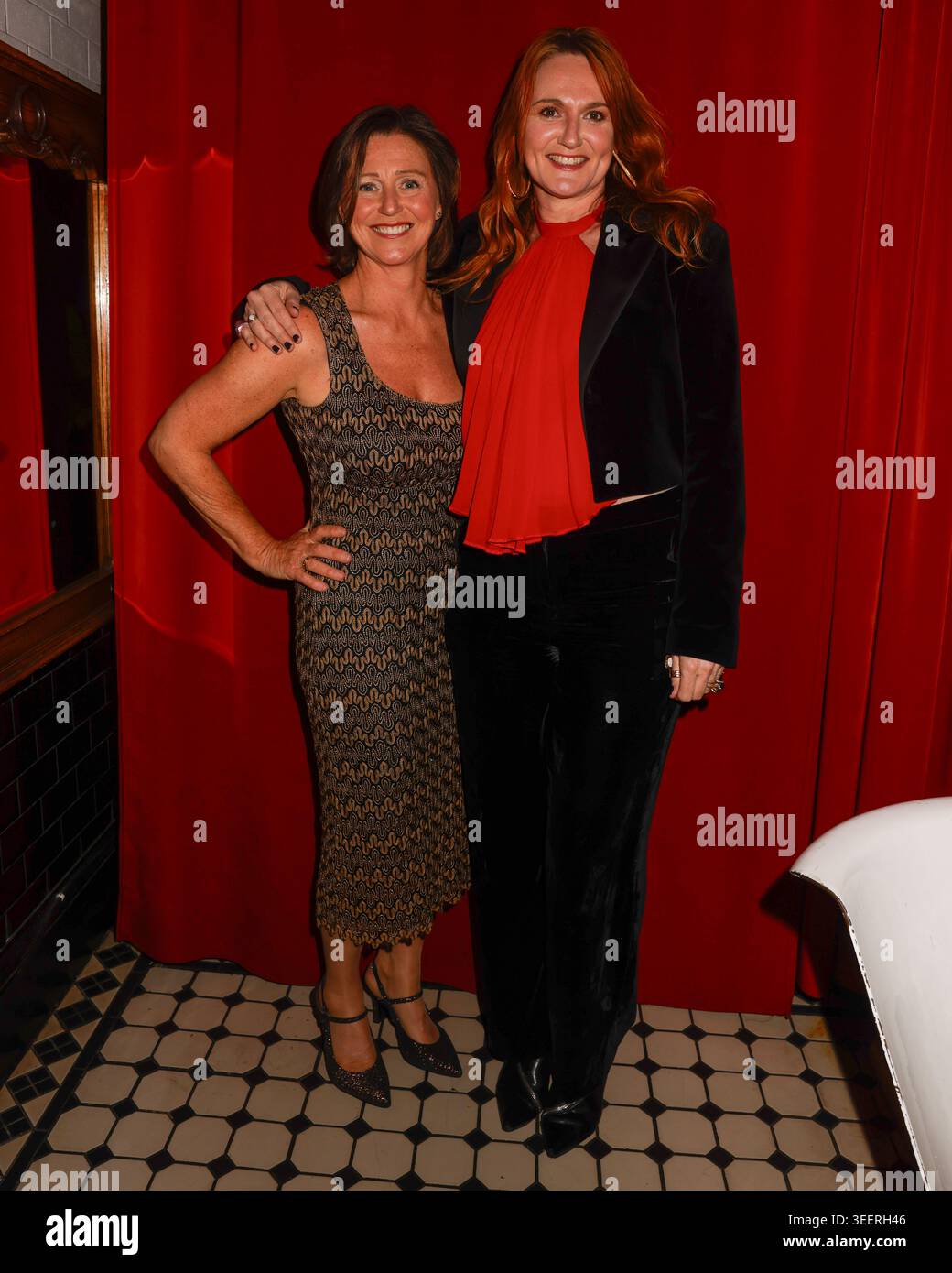 London, UK. 11th May, 2026. Sarah Rickman and Harriet Rees attend the London Independent Pictures Pre-Cannes Reception held at the Bar Soho. Credit: SOPA Images Limited/Alamy Live News Stock Photo