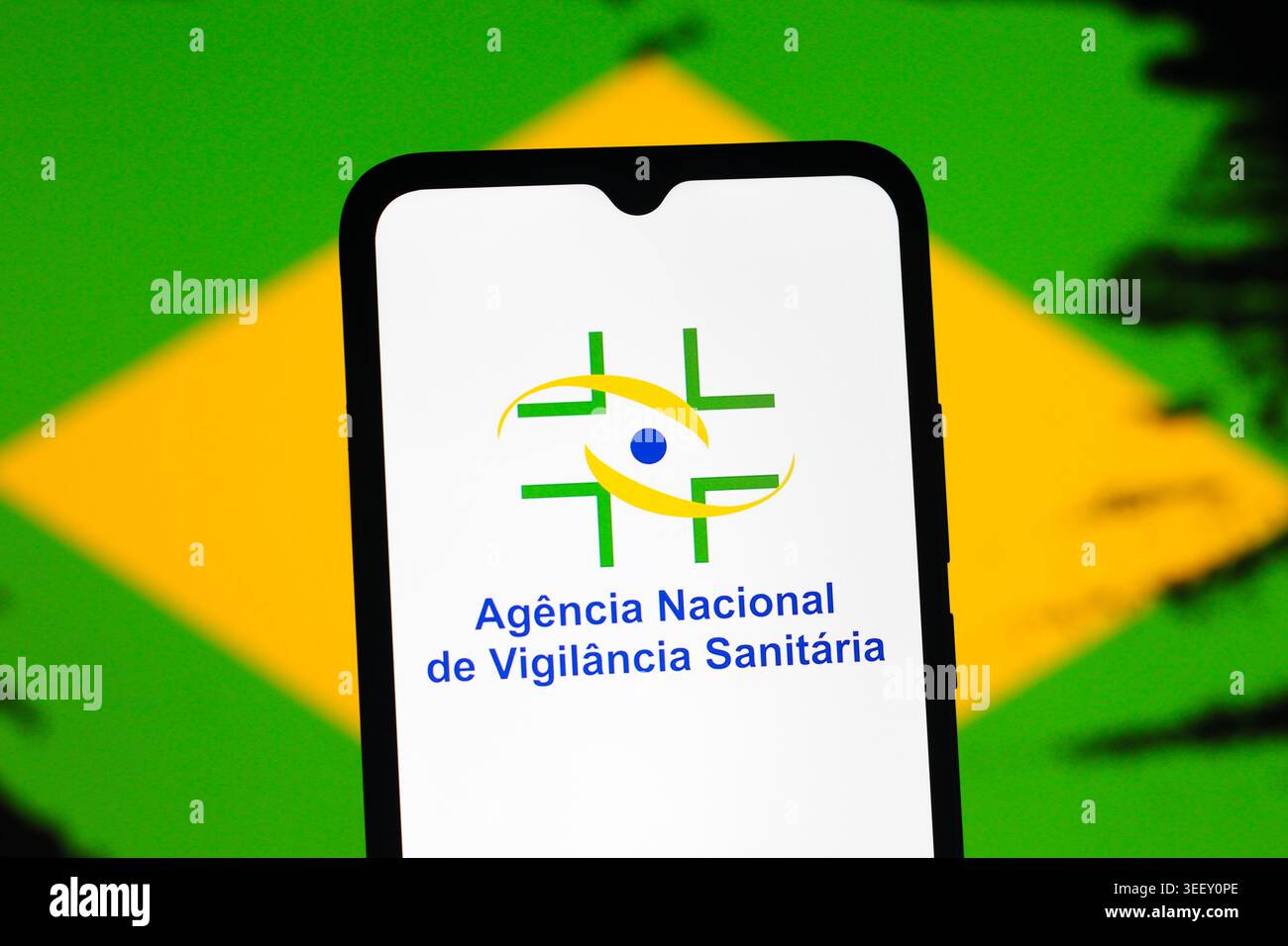 Canada. 12th May, 2026. In this photo illustration, the Anvisa (National Health Surveillance Agency of Brazil) logo is seen displayed on a smartphone screen. Credit: SOPA Images Limited/Alamy Live News Stock Photo